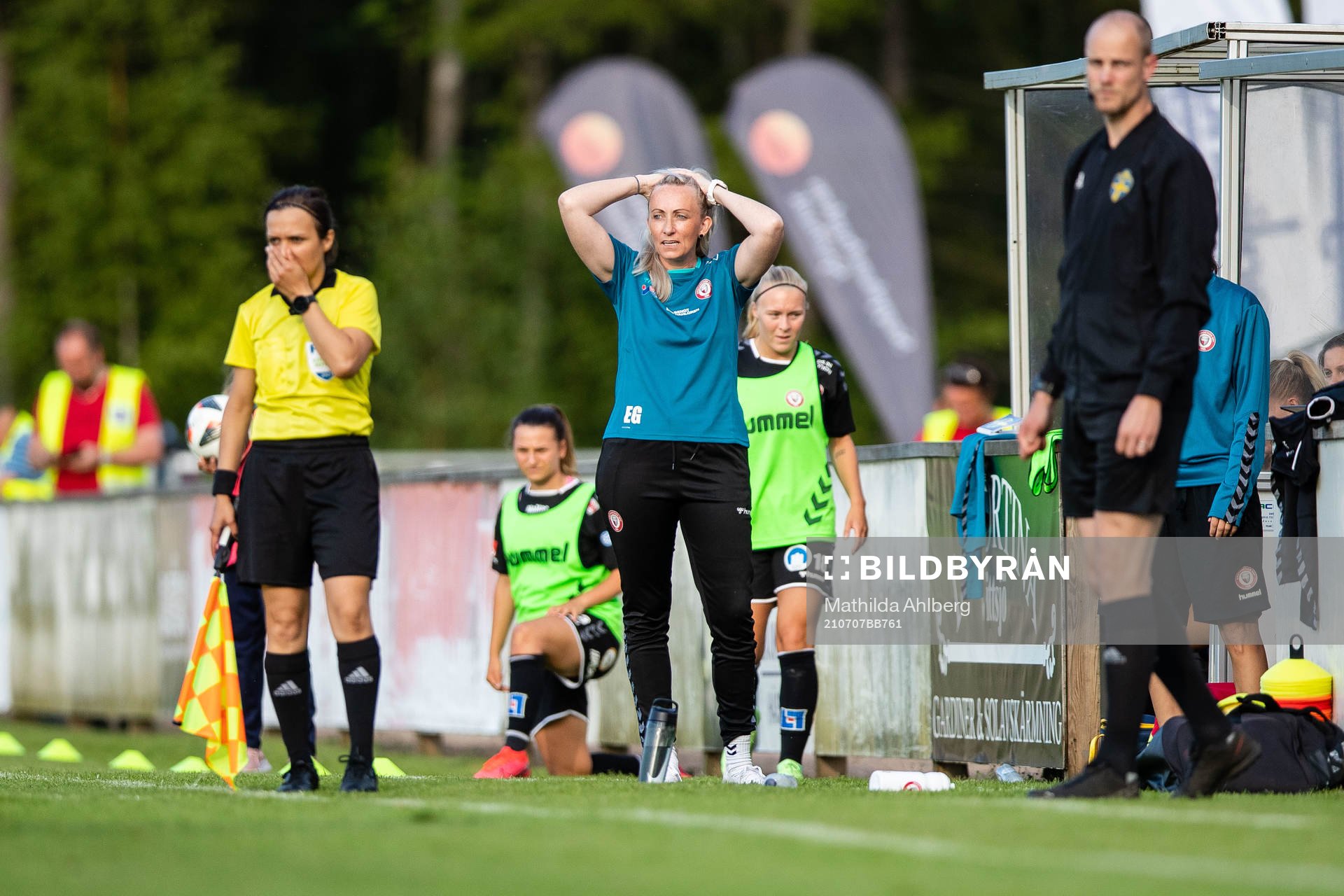 Kristianstads tränare Elisabet Gunnarsdóttir