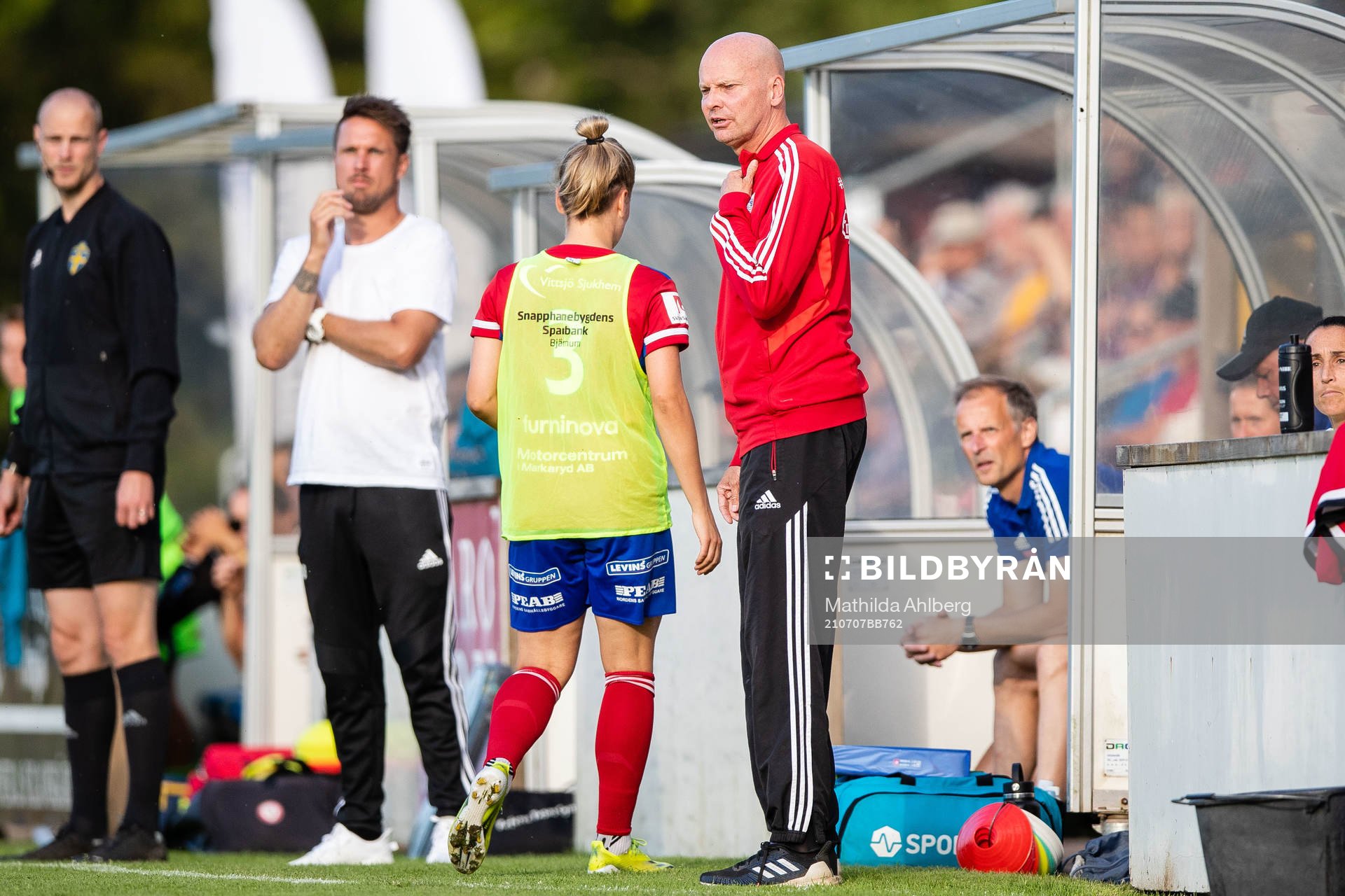 Vittsjös assisterande tränare Robert Bergström och