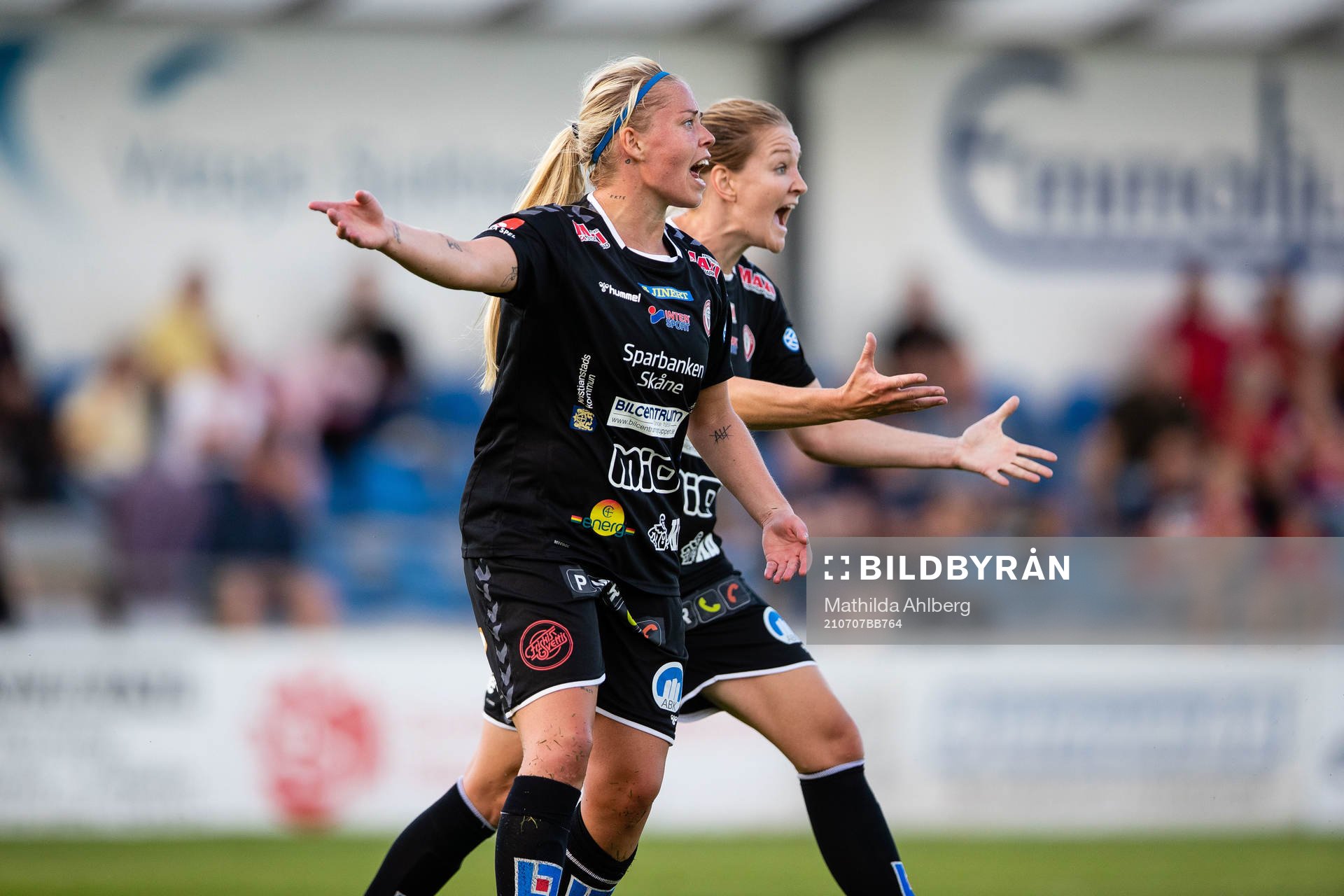Kristianstads Mia Carlsson och Therese Sessy Åsland