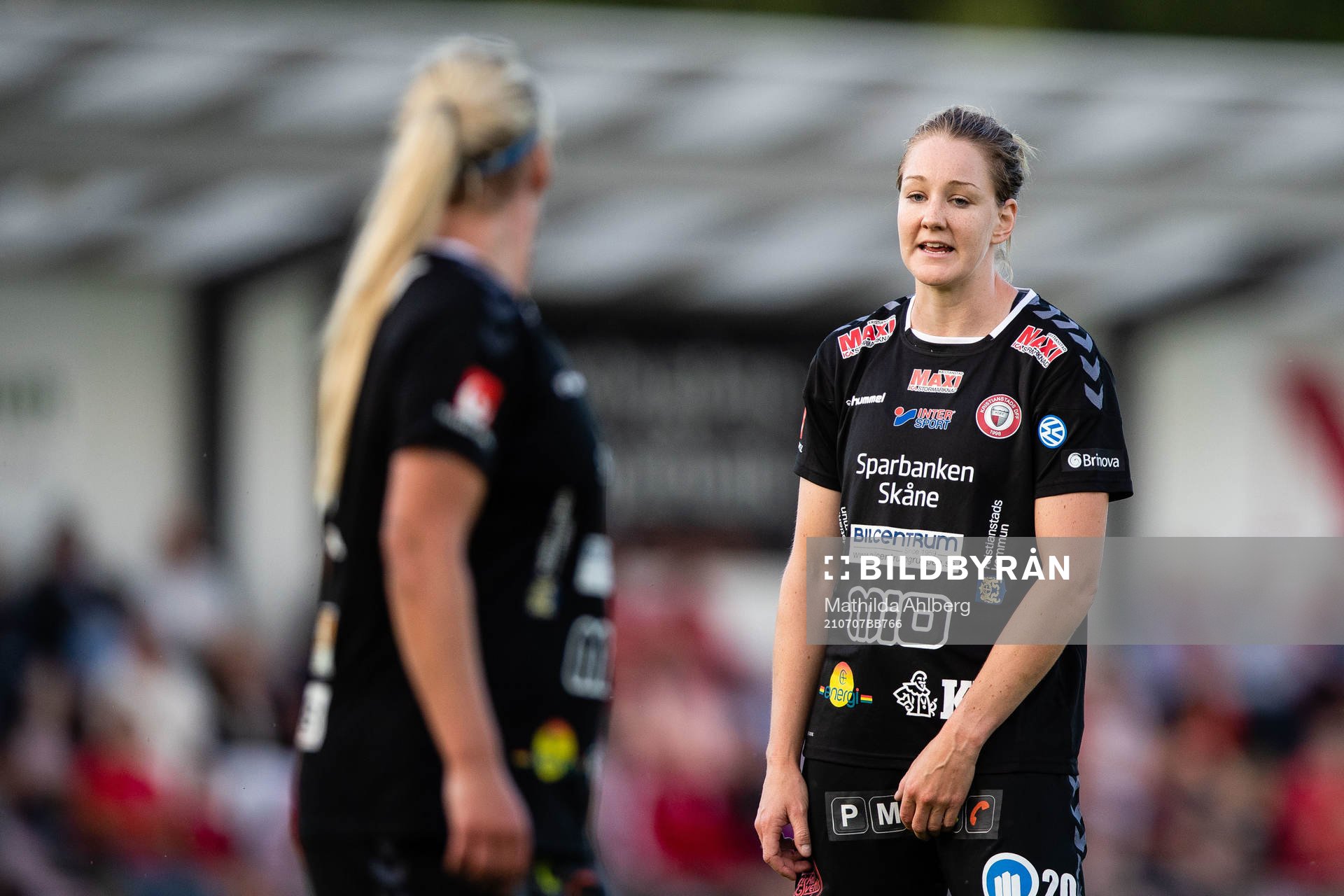 Kristianstads Mia Carlsson deppar