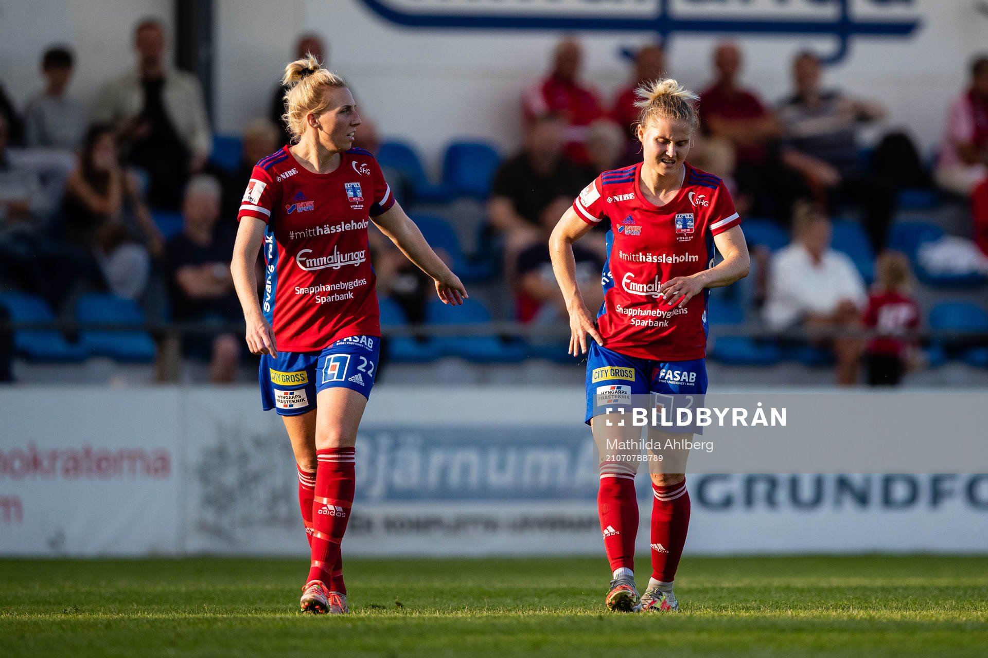Vittsjös Sandra Adolfsson och Mie Leth Jans deppar