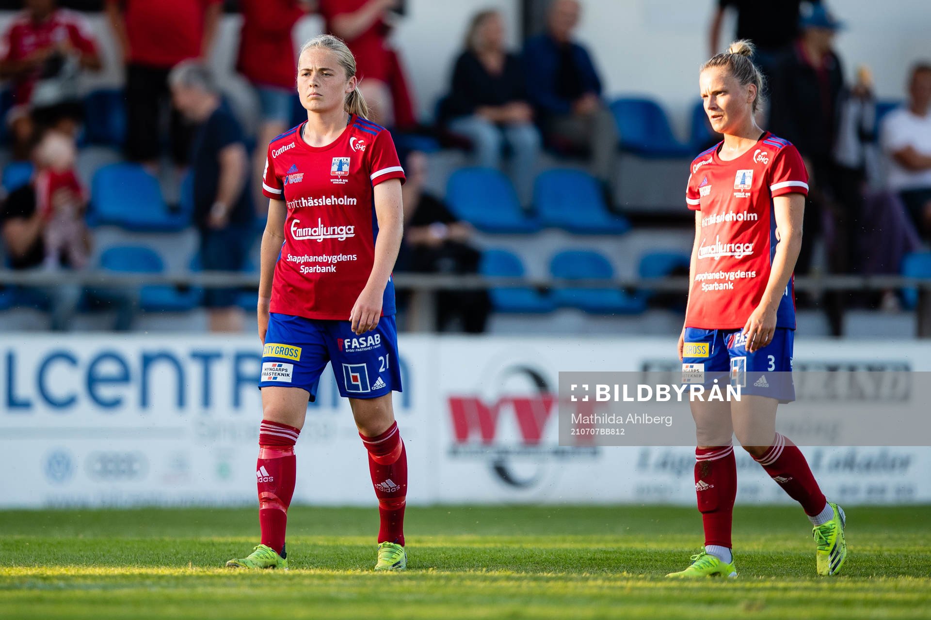 Vittsjös Paulina Nyström och Julia Tunturi deppar