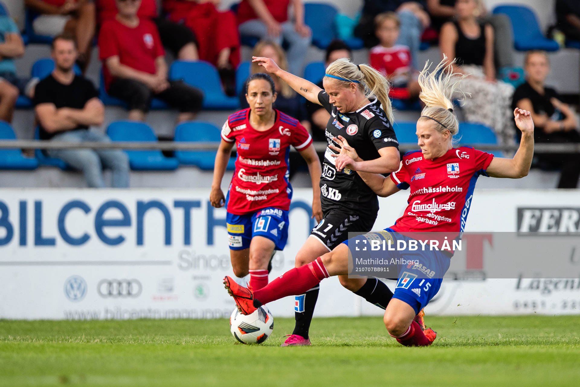 Kristianstads Therese Sessy Åsland och Vittsjös Nellie