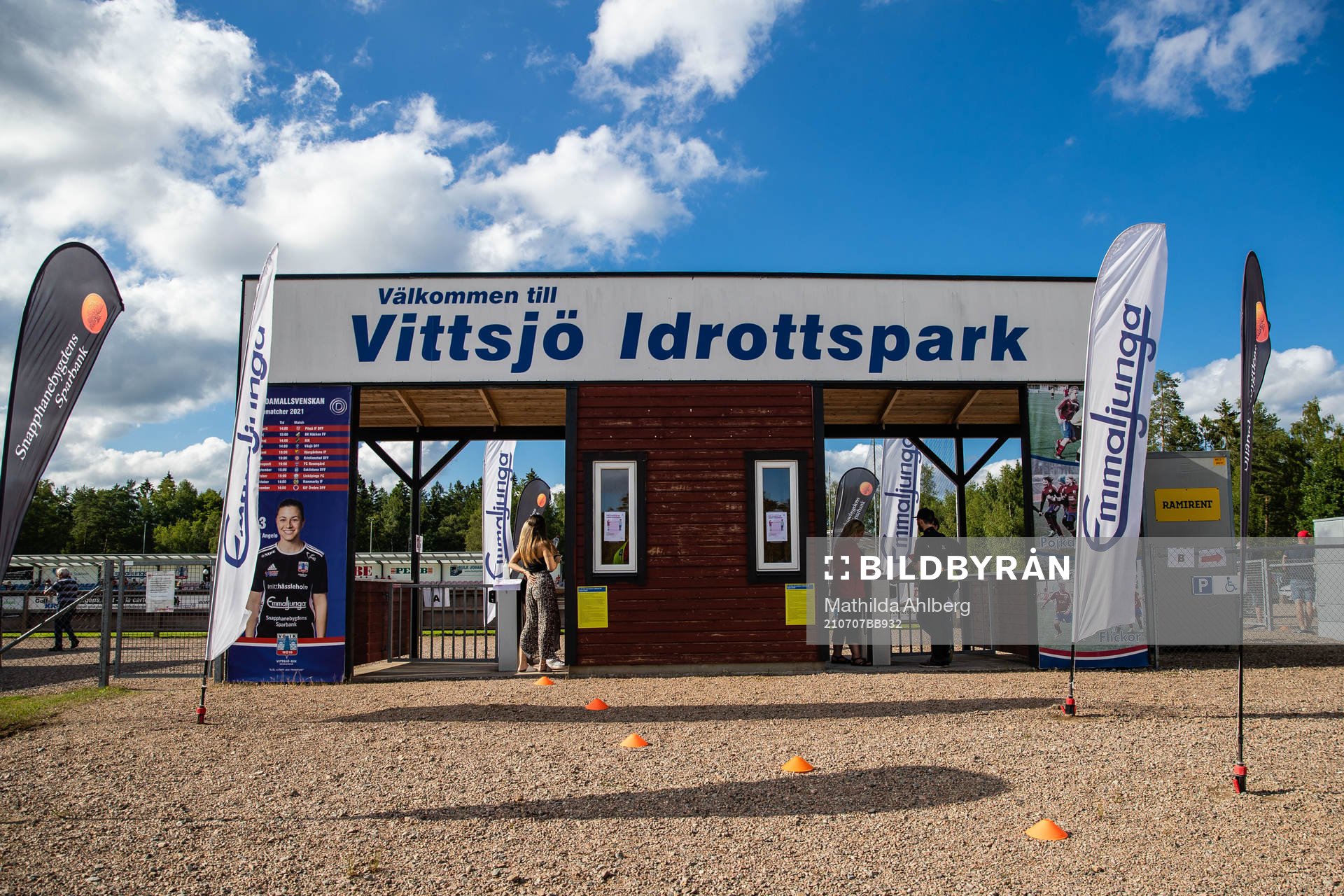 Entré till Vittsjö Idrottspark
