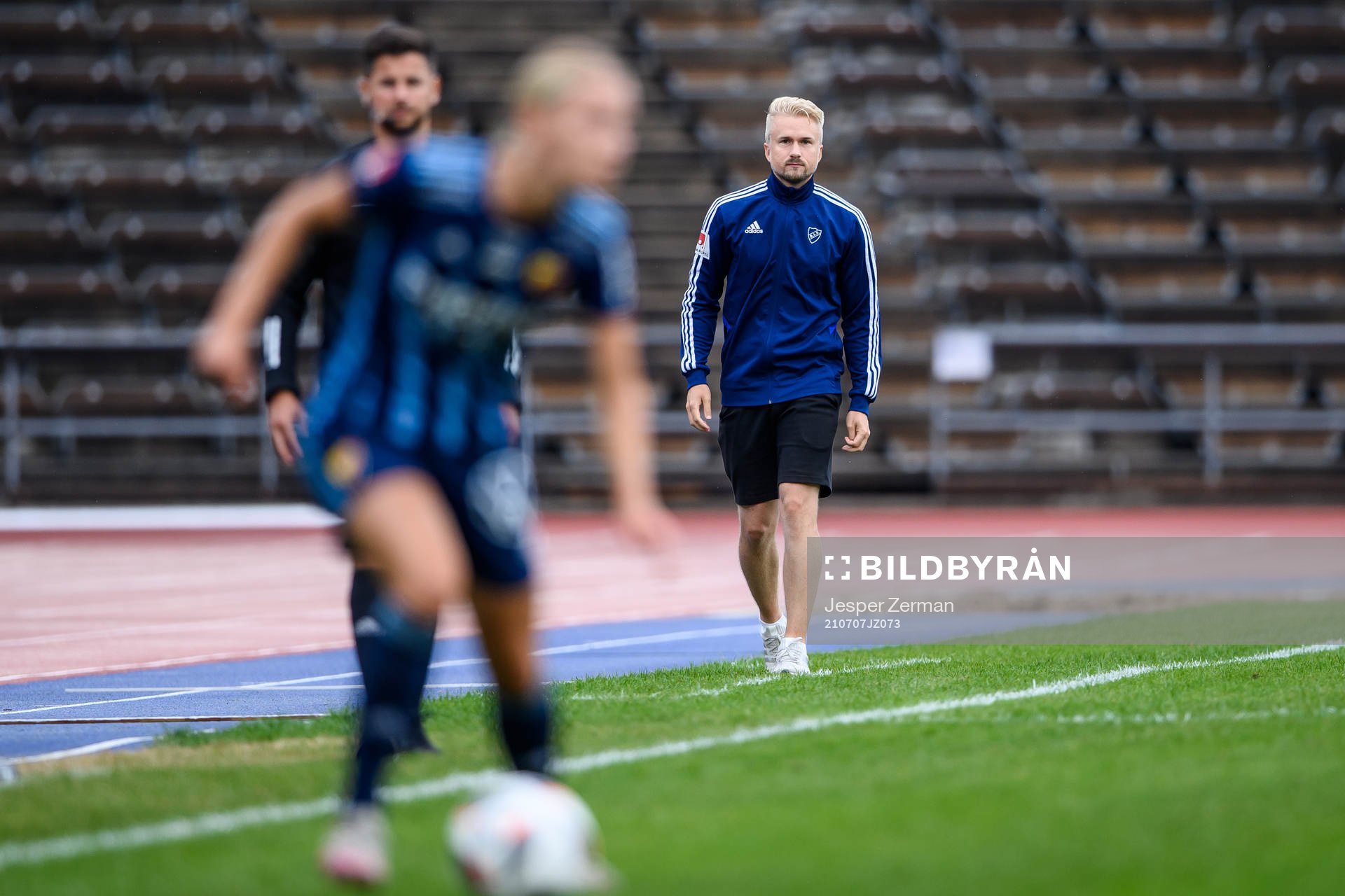 Djurgårdens tränare Pierre Fondin