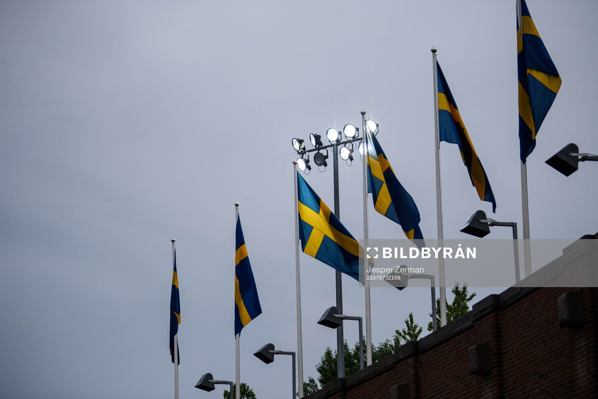 Vy över Stockholms Stadion