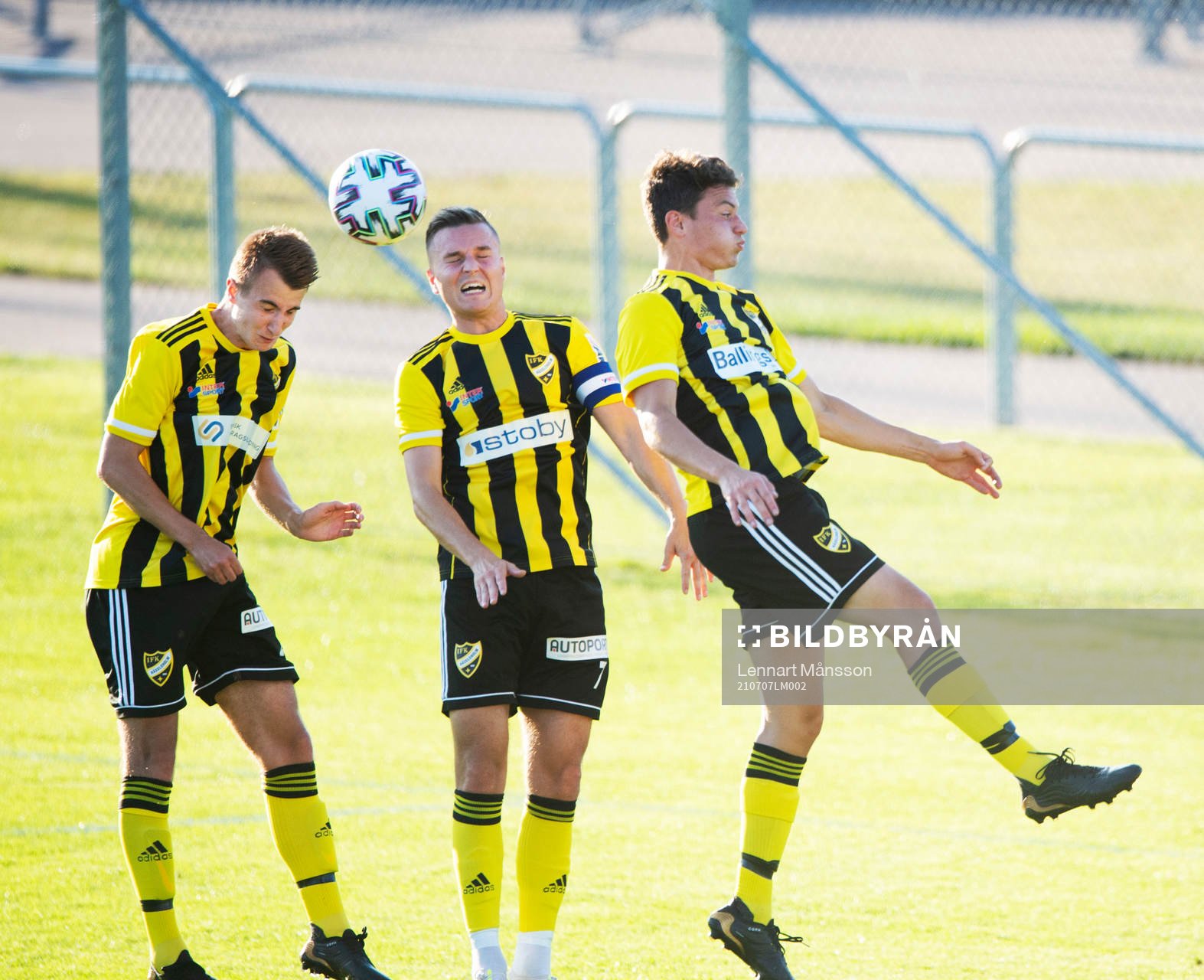 IFK Hässleholms nickade trio Isak Olsson, Danny Gunnarsson