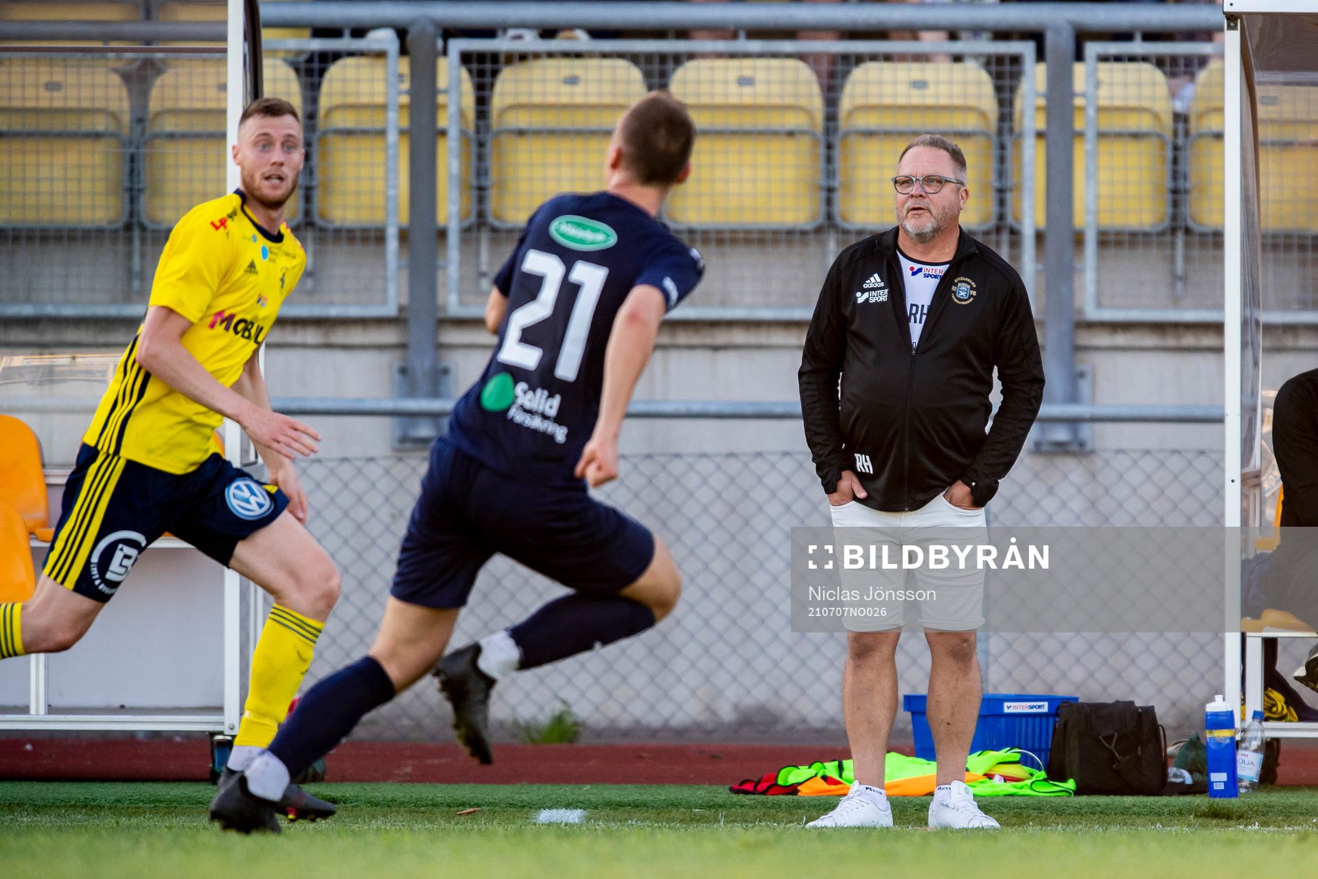 Ängelholms tränare Roar Hansen