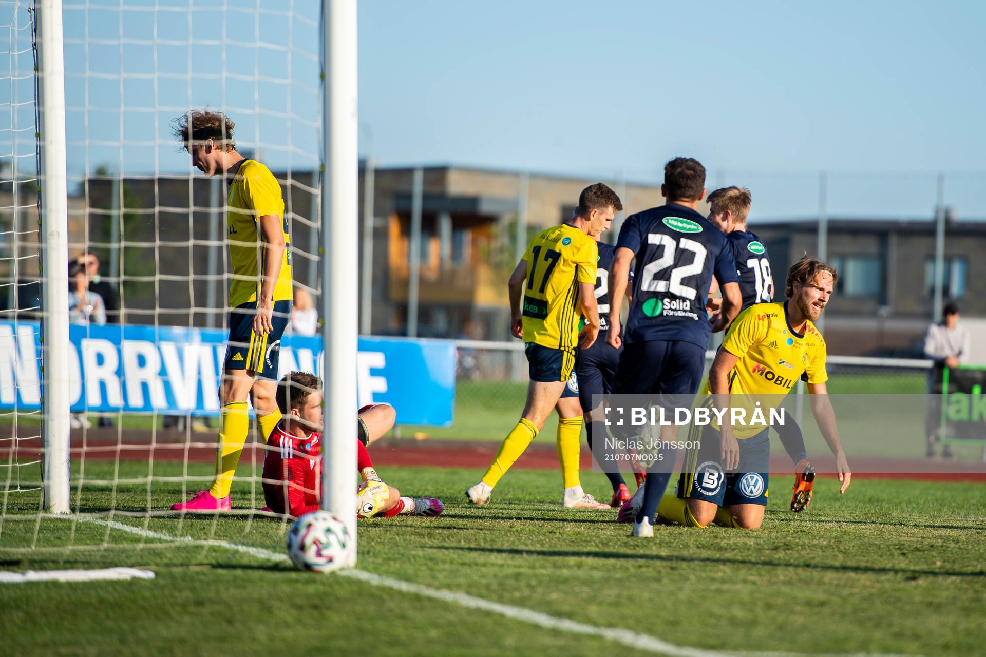 Ängelholms Marcus Eriksson deppar