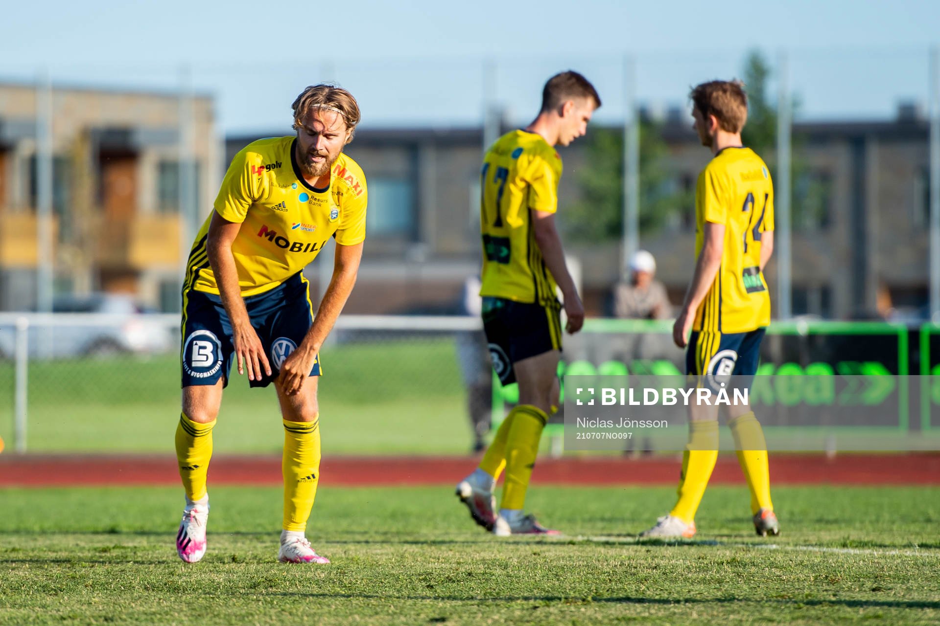 Ängelholms Marcus Eriksson  deppar