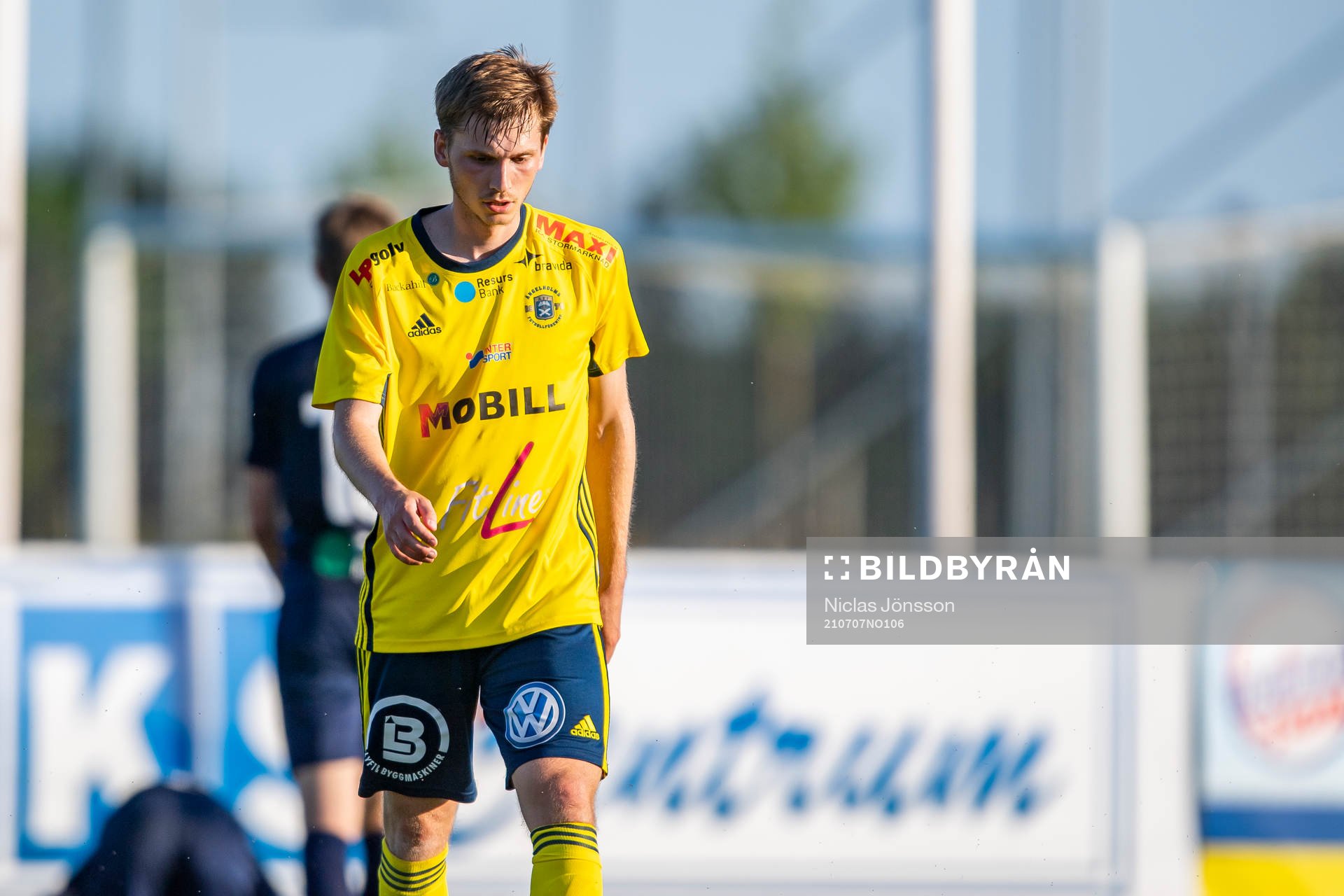 Ängelholms Edvin Nilsson  deppar