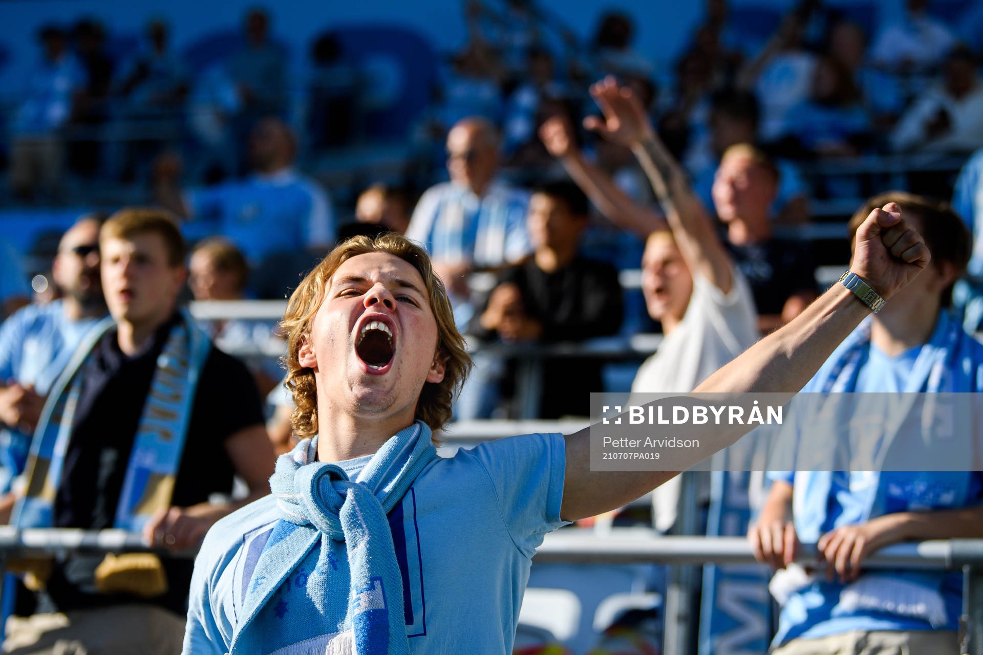 Fans of Malmö FF