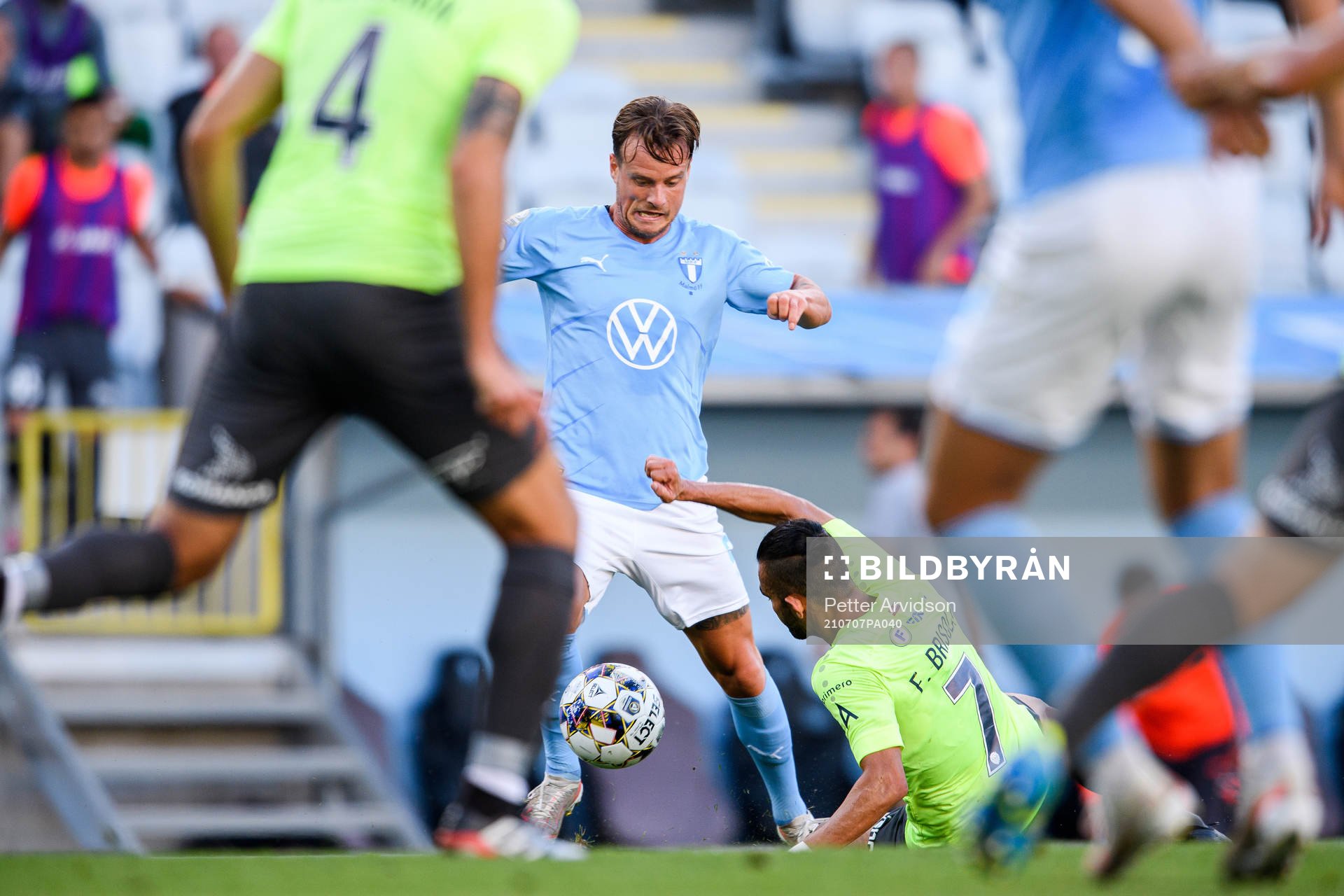 Eric Larsson of Malmö FF