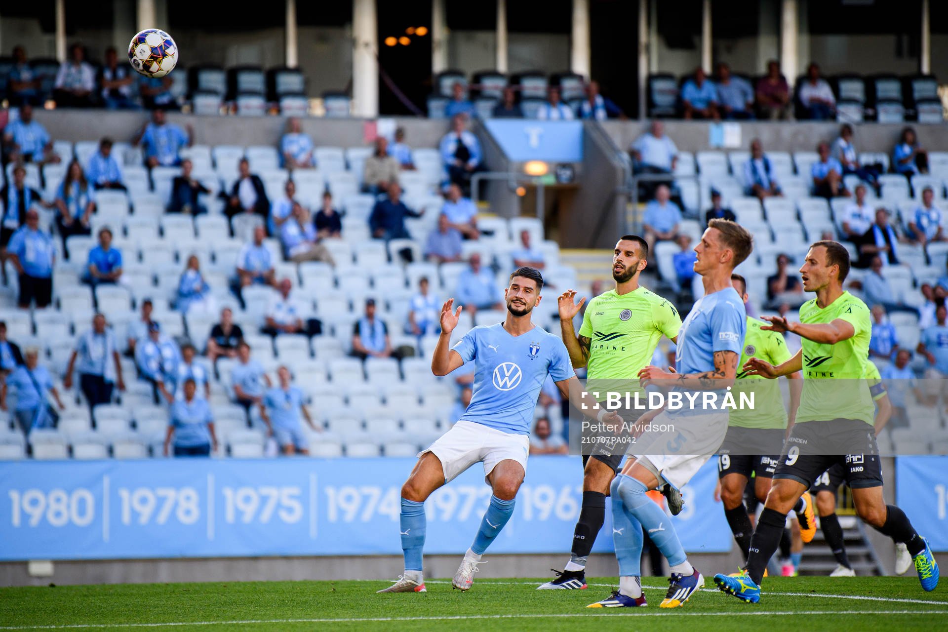 Sören Rieks and Antonio Colak of Malmö FF