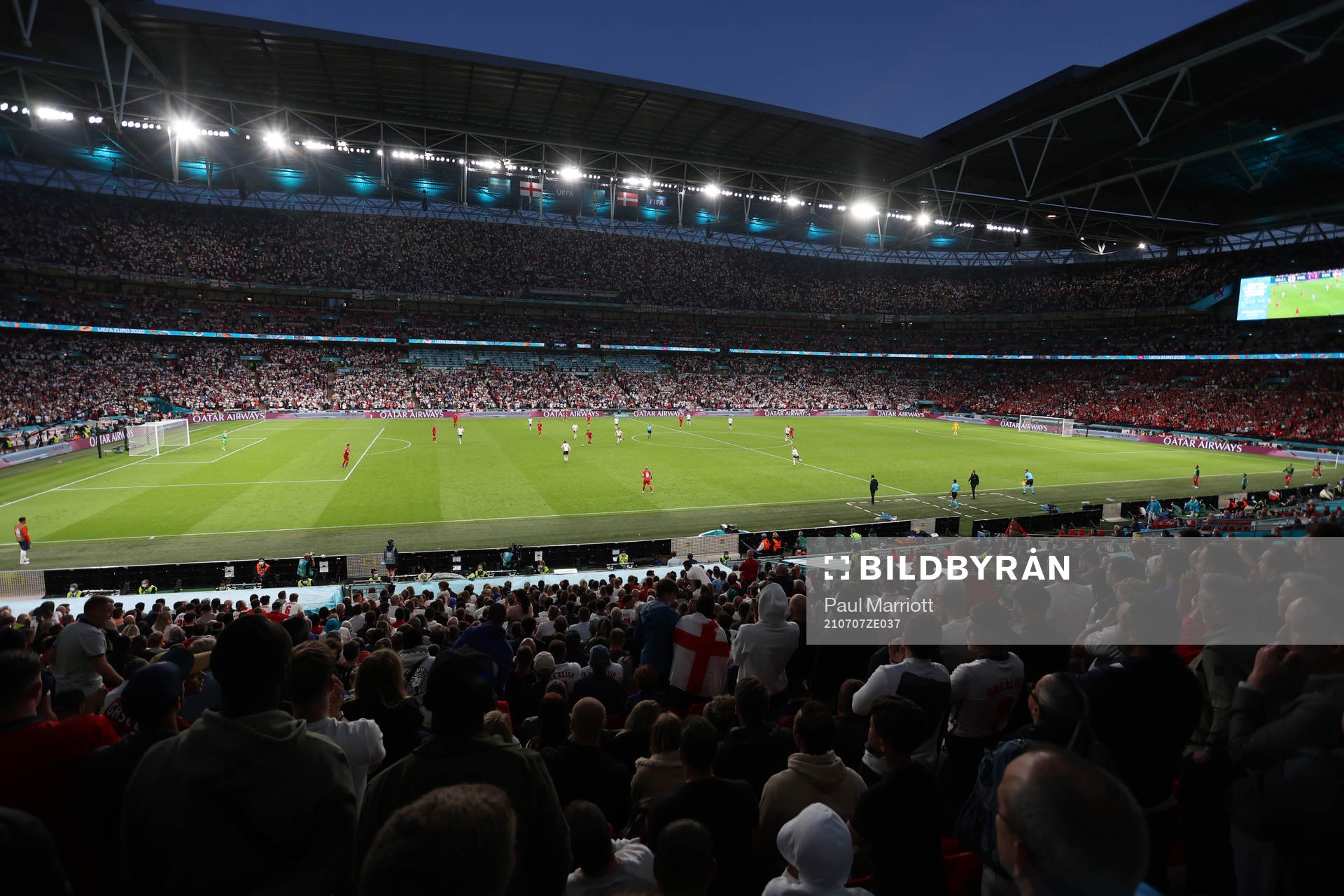 A view from the stands