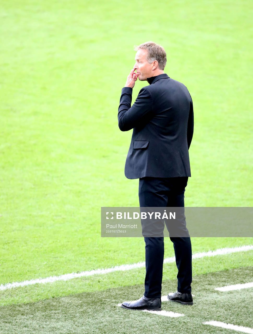 Kasper Hjulmand, head coach of Denmark
