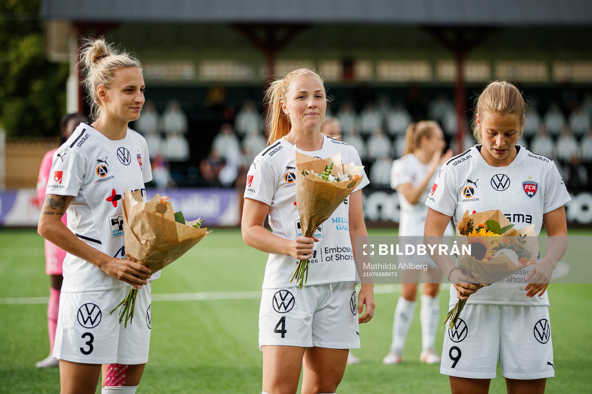 Rosengårds Nathalie Björn , Glódís Perla Viggósdóttir