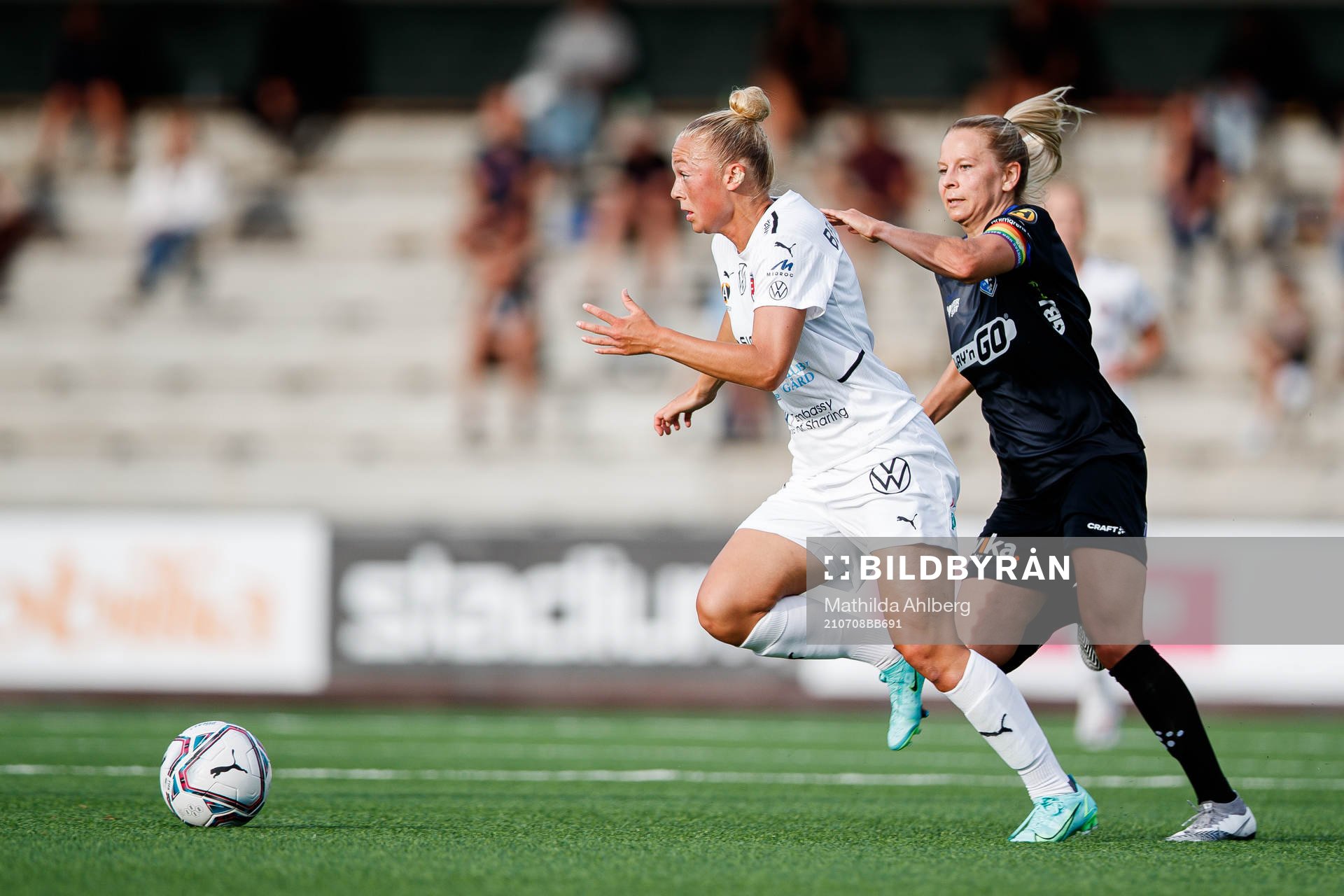 Rosengårds Hanna Bennison och Växjös Emmi Alanen