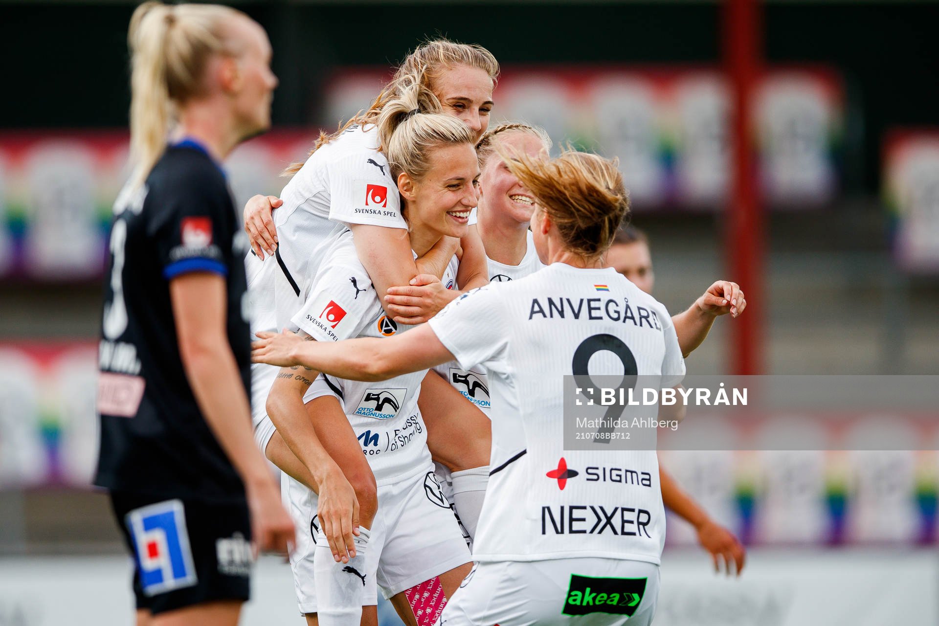 Rosengårds Nathalie Björn jublar