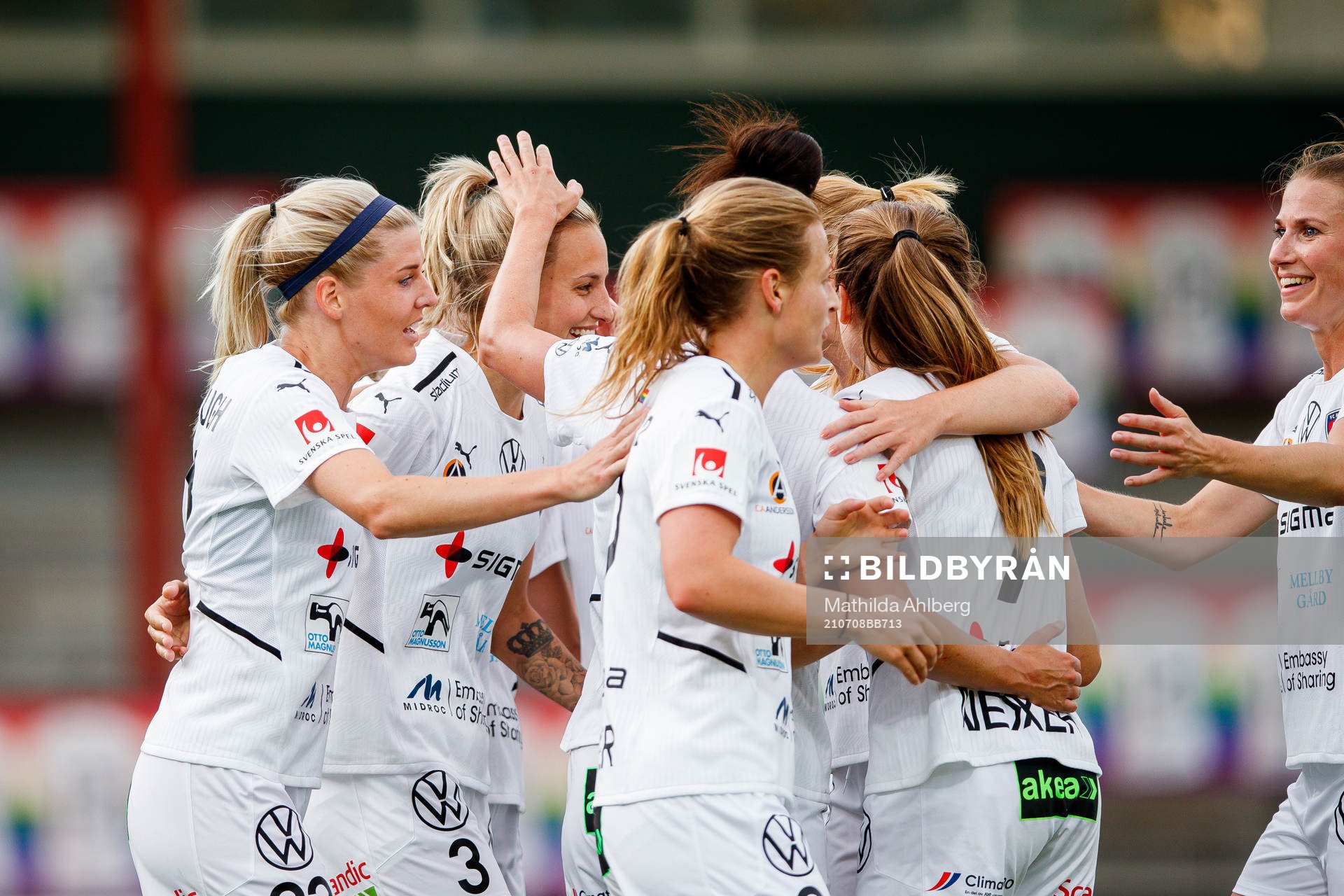 Rosengårds Nathalie Björn jublar