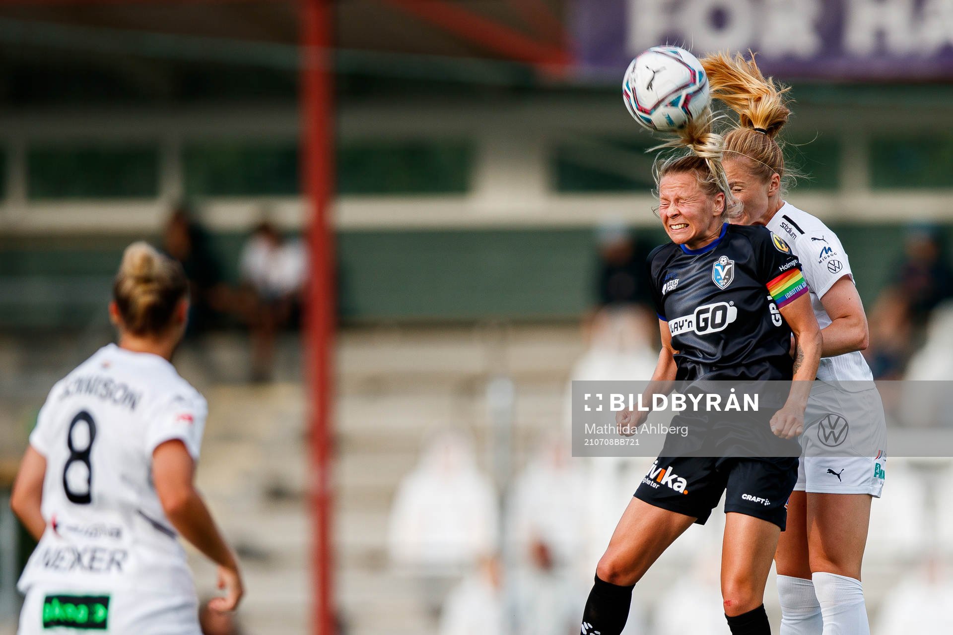 Växjös Emmi Alanen och Rosengårds Glódís Perla