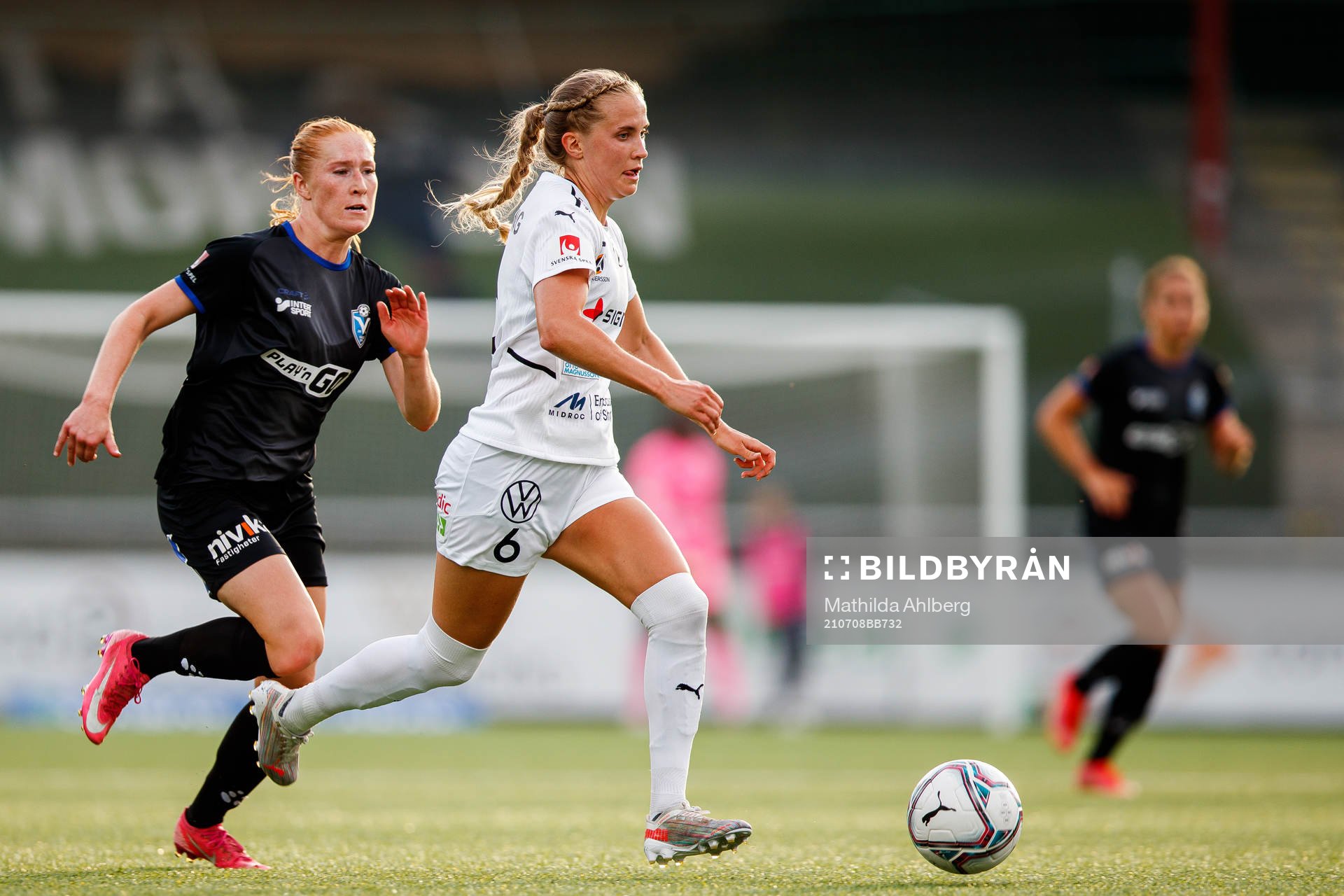 Växjös Tilde Johansson och Rosengårds Ria Noora Minerva