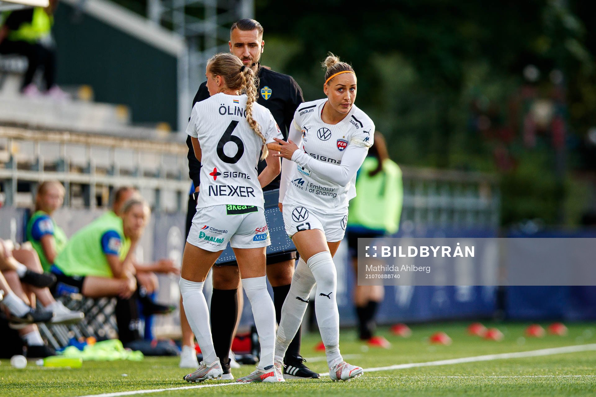 Rosengårds Ria Noora Minerva Öling och Sanne Troelsgaard