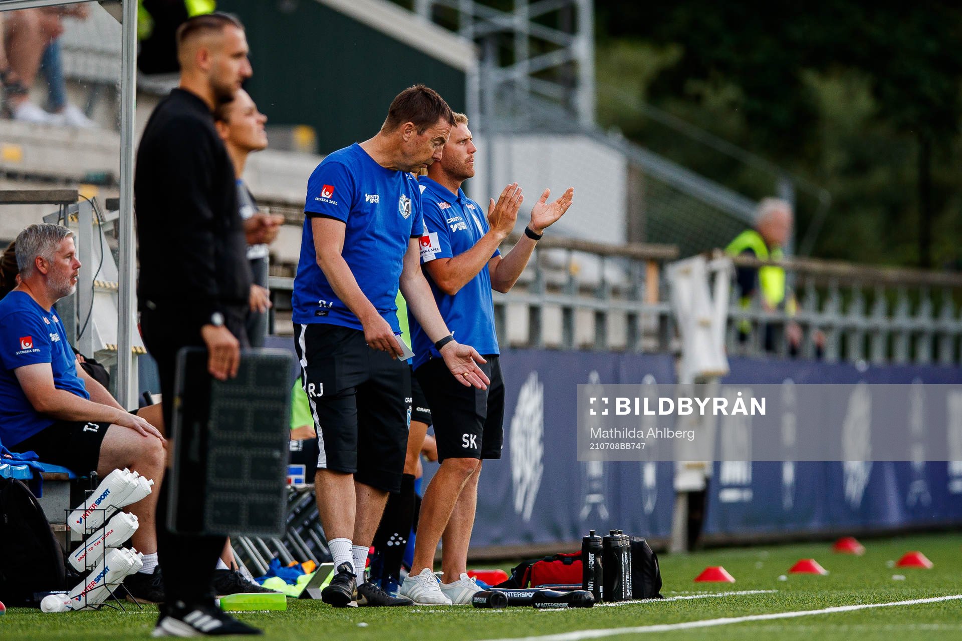 Växjös assisterande tränare Stefan Karlsson