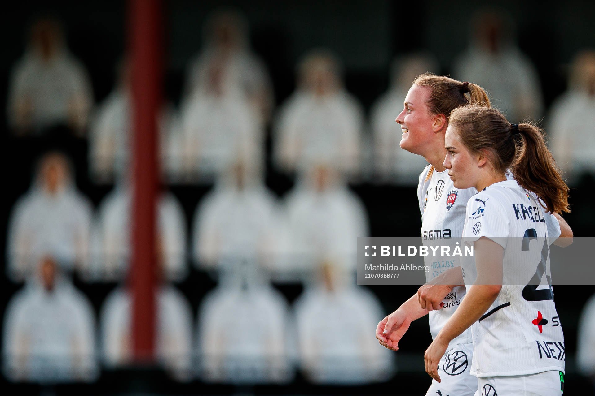 Rosengårds Matilda Eriksson Kristell och Stefanie Sanders
