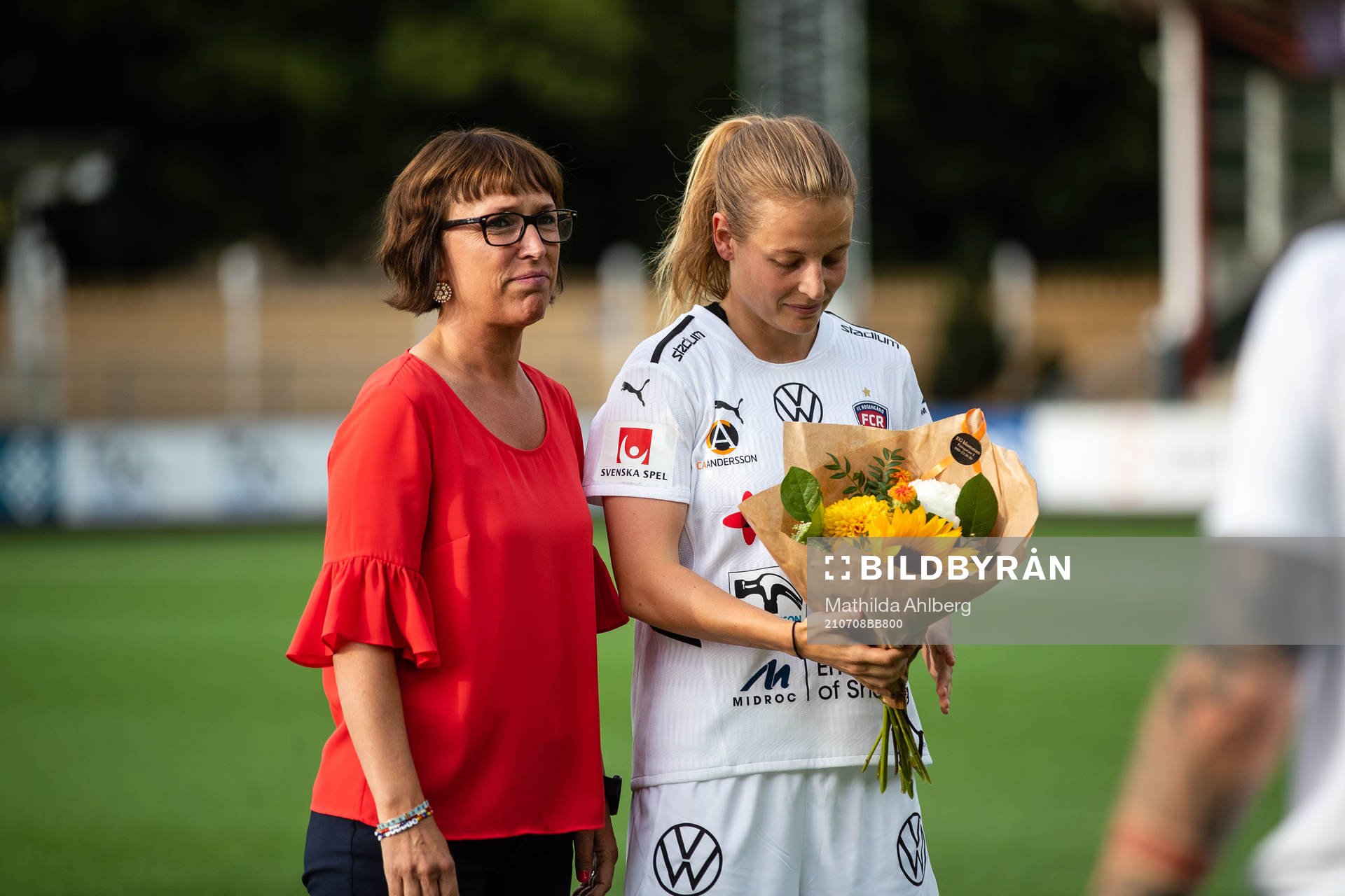 Rosengårds tillförordnade klubbchef Jenny Damgaard och