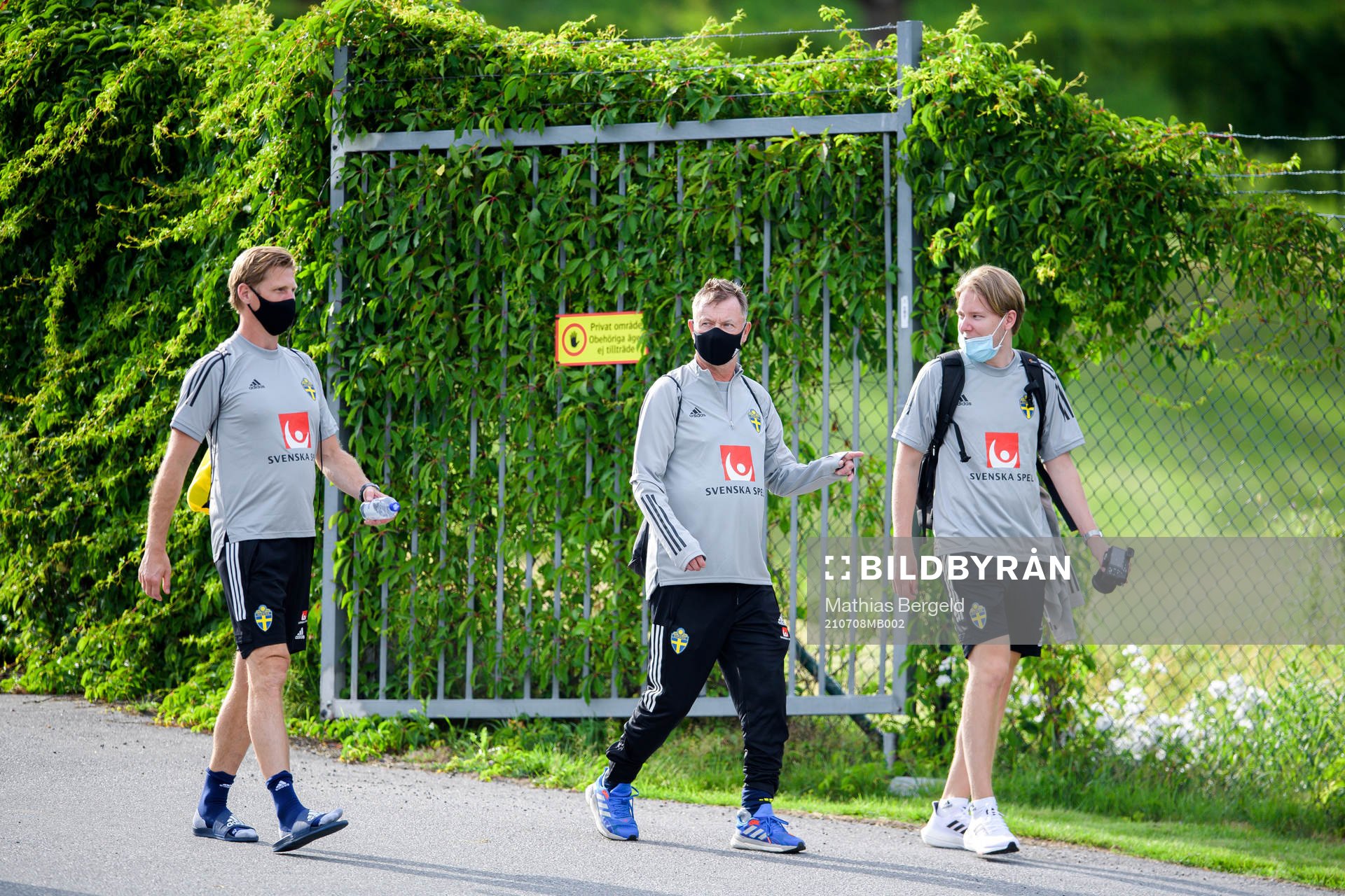 Sveriges förbundskapten Peter Gerhardsson och
