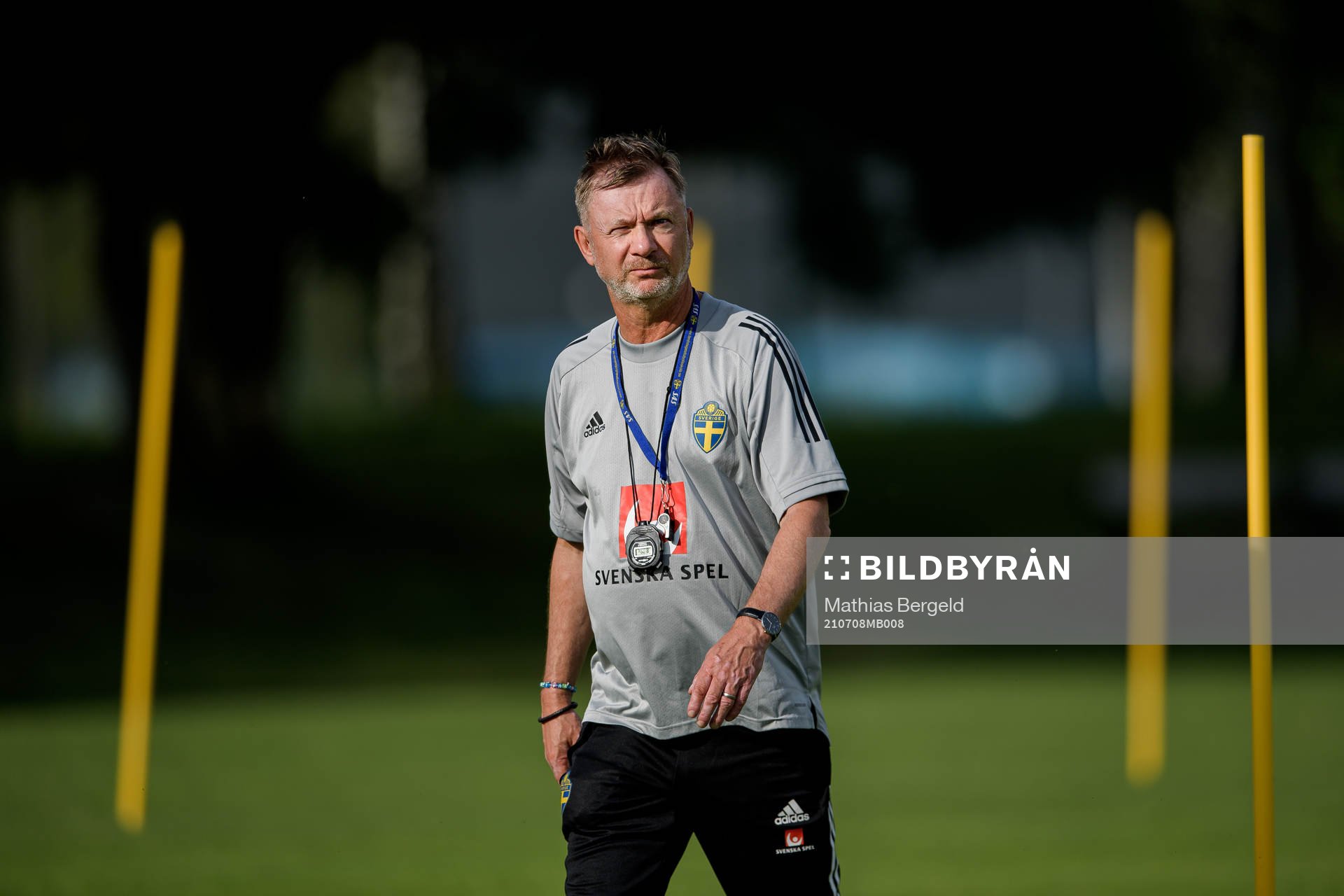Sveriges förbundskapten Peter Gerhardsson