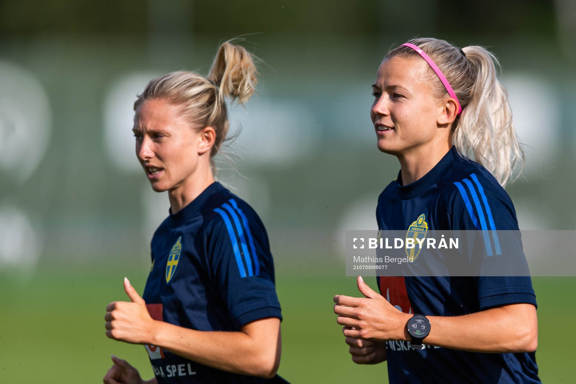 Rebecka Blomqvist och Hanna Glas
