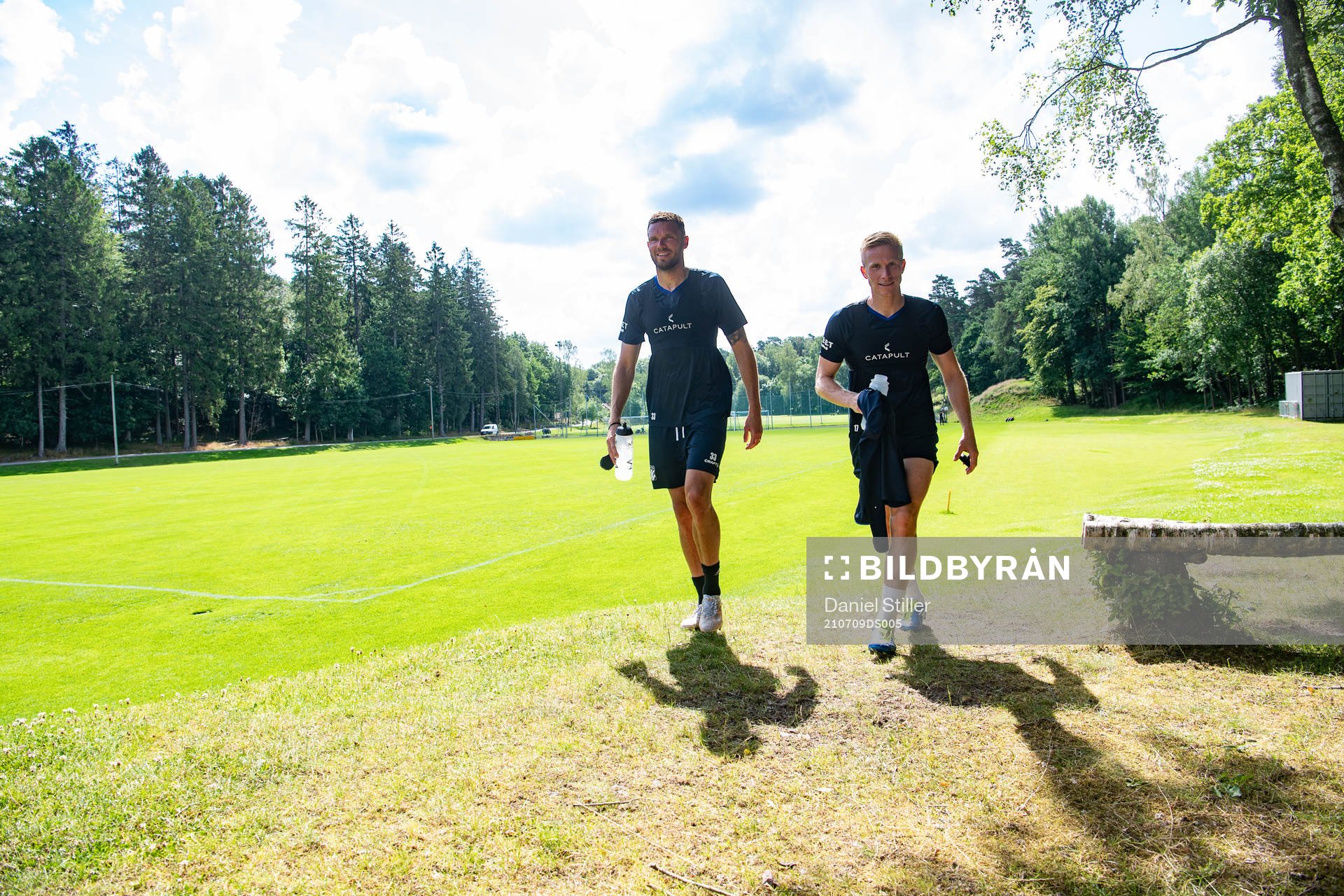 Marcus Berg och Oscar Wendt
