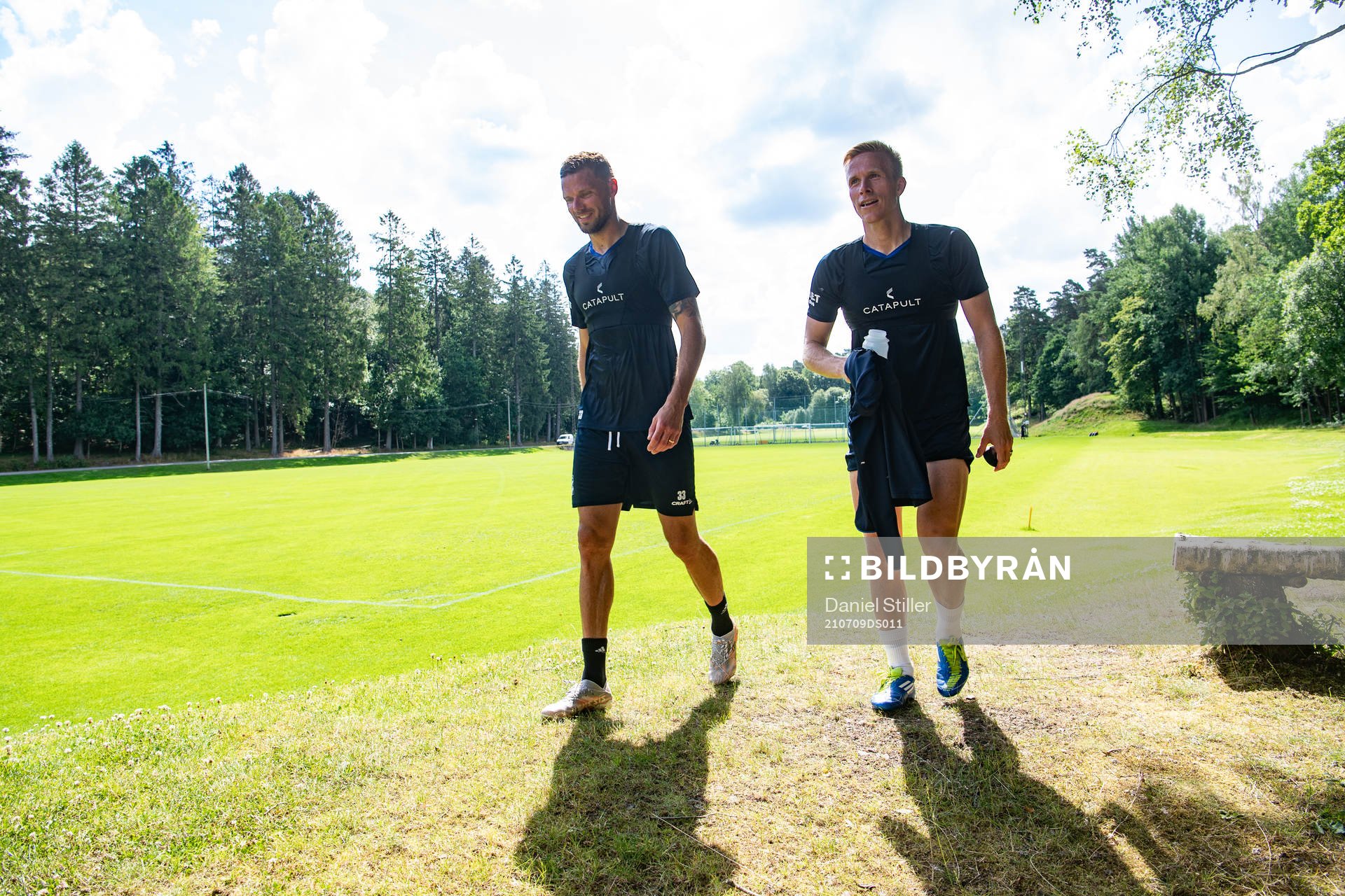 Marcus Berg och Oscar Wendt