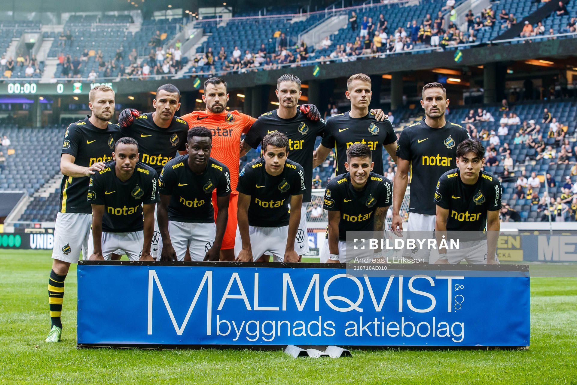s Sebastian Larsson, Nabil Bahoui, målvakt Budimir