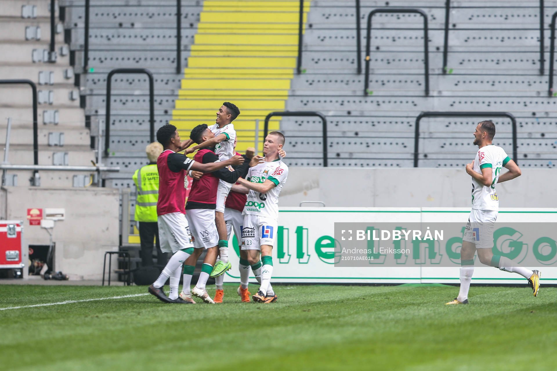 Varbergs Tashreeq Matthews jublar