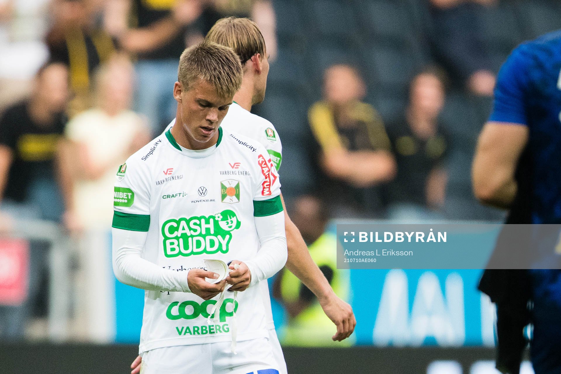 Varbergs Victor Karlsson deppar