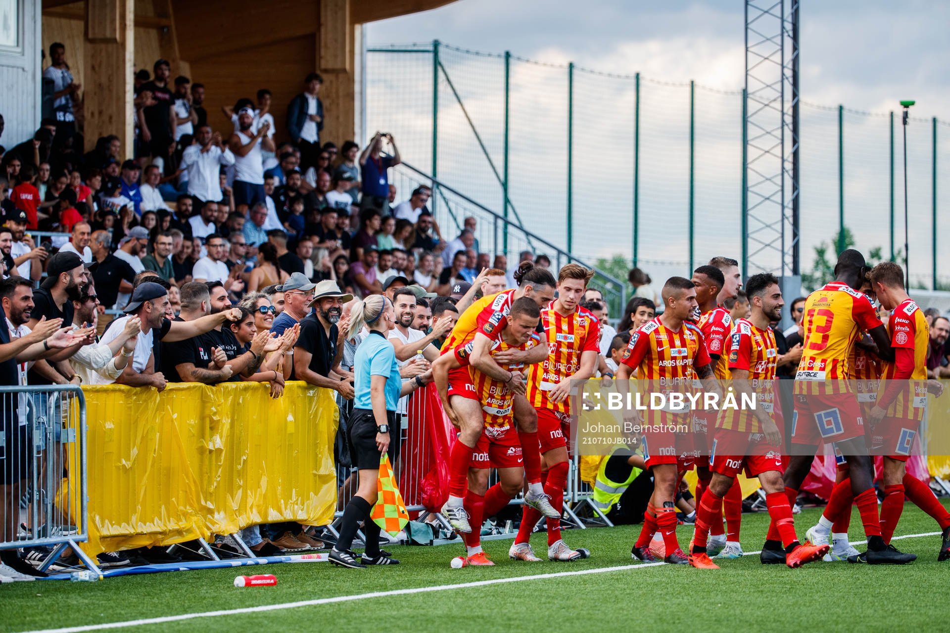 Örebro Syrianskas Rodin Deprem jublar