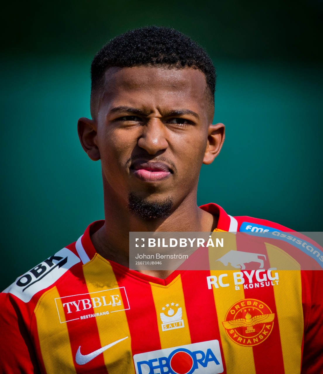 Örebro Syrianskas Joel Berhane
