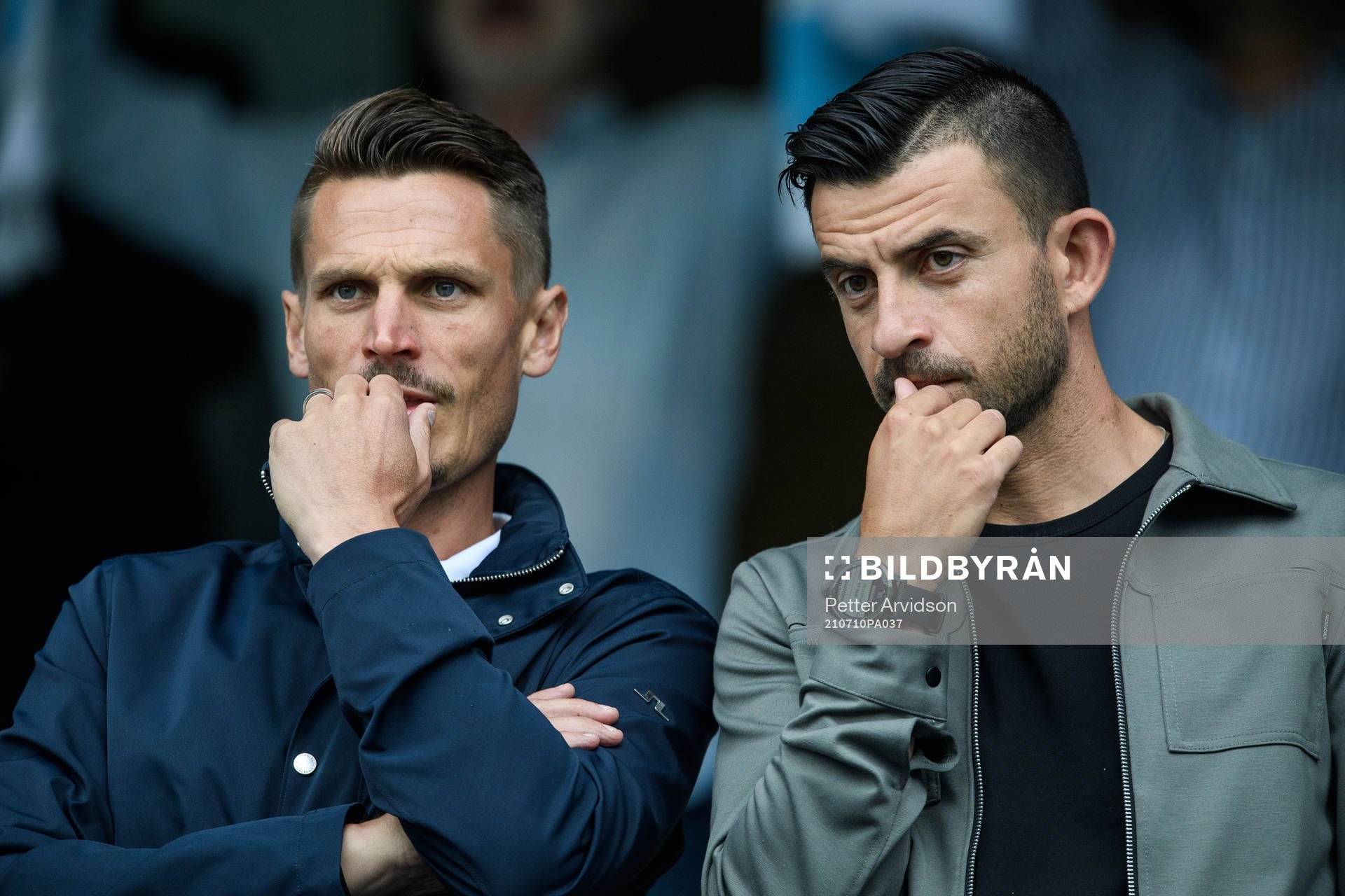 Malmö FFs föregett spelare Markus Rosenberg och Behrang
