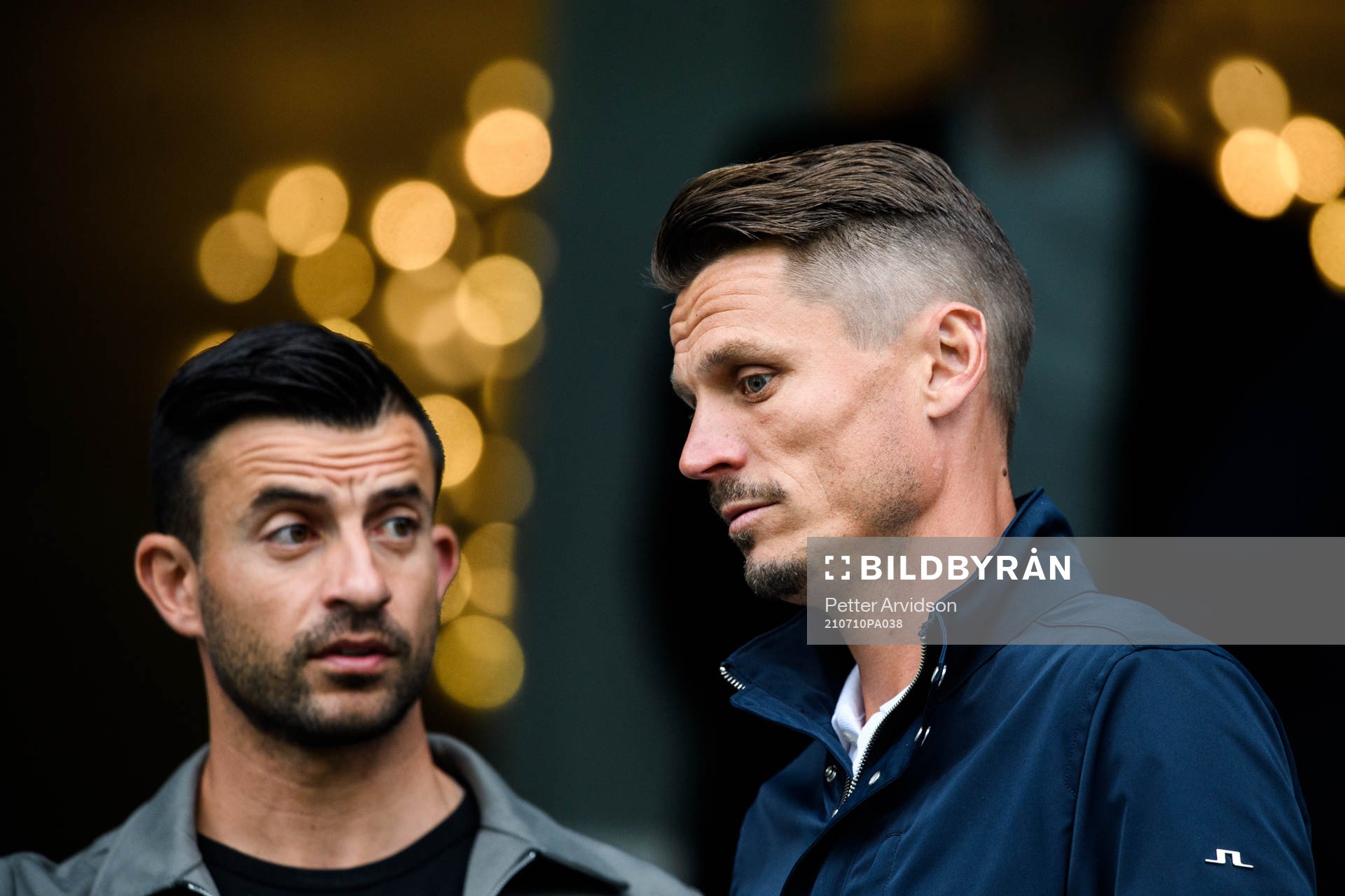 Malmö FFs föregett spelare Behrang Safari och Markus