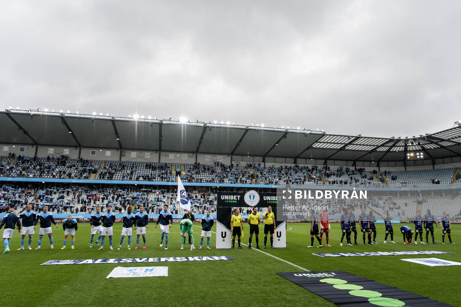 Malmö FFs och Sirius spelare