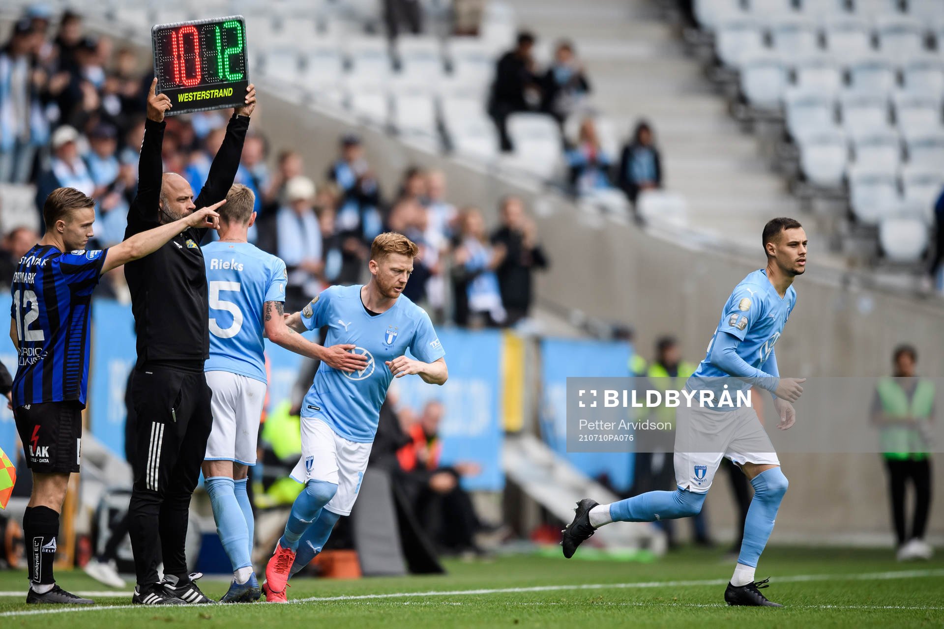 Malmö FFs Sören Rieks byts ut mot Anders Christiansen