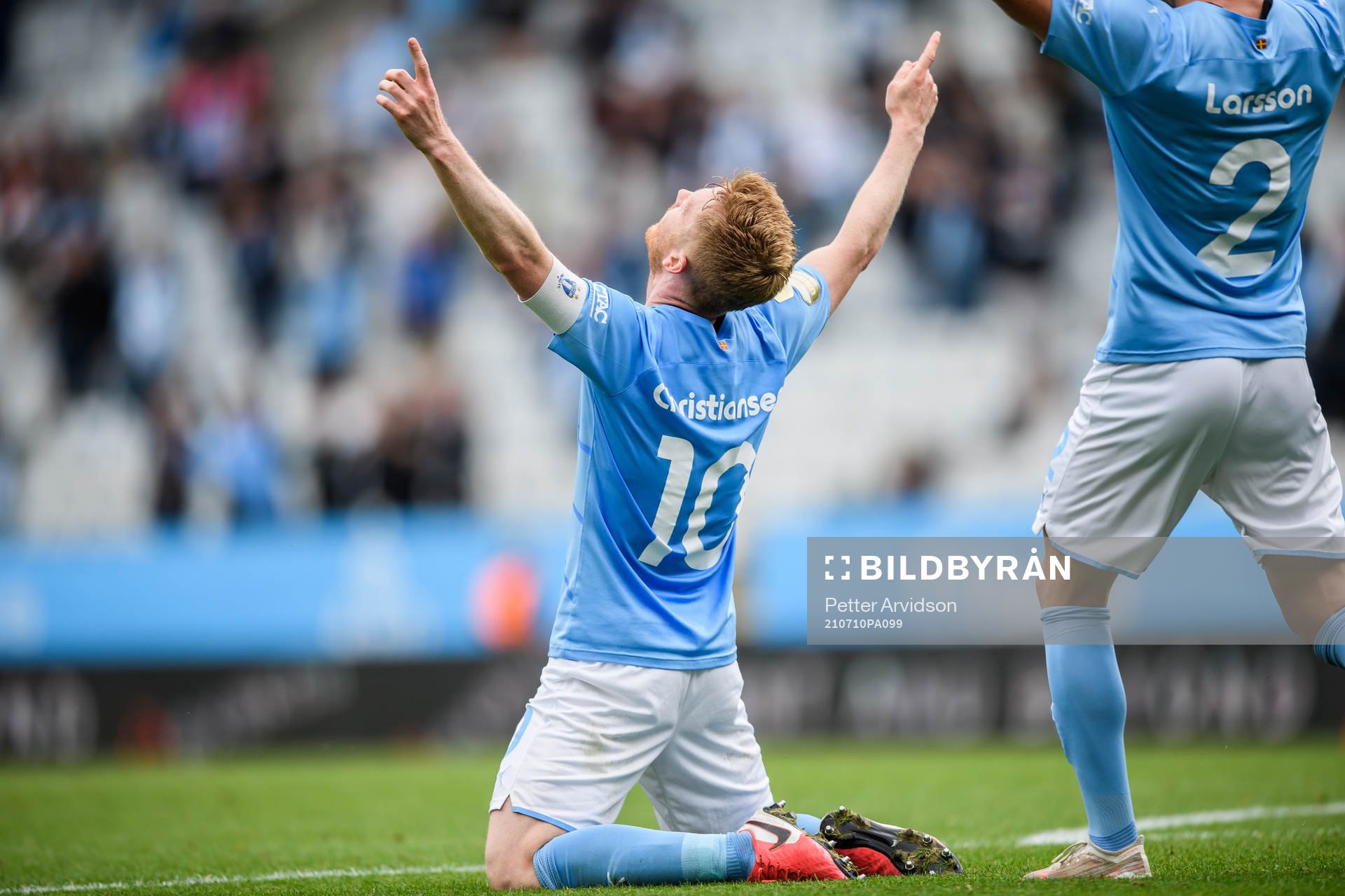 Malmö FFs Anders Christiansen jublar