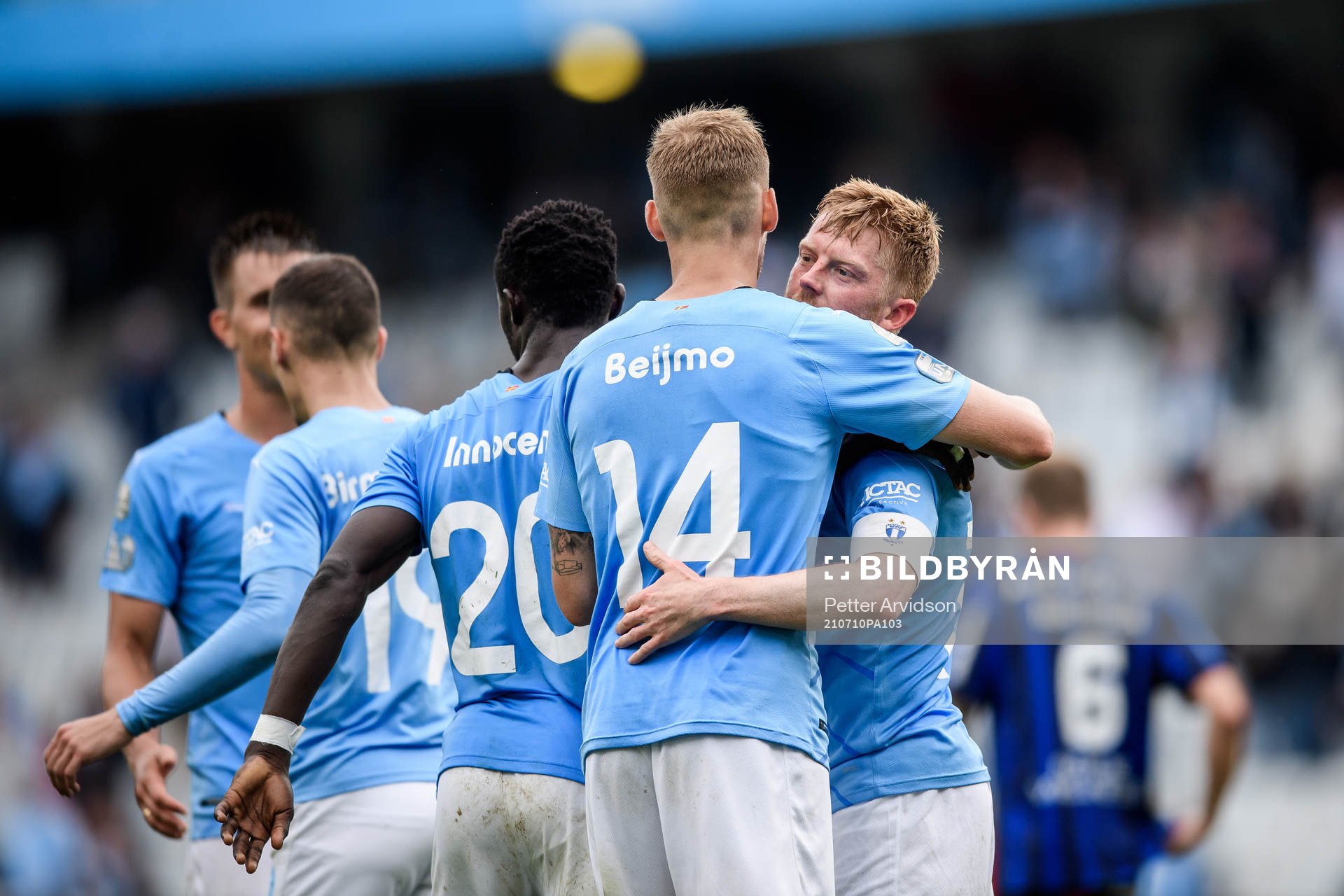 Malmö FFs Anders Christiansen jublar
