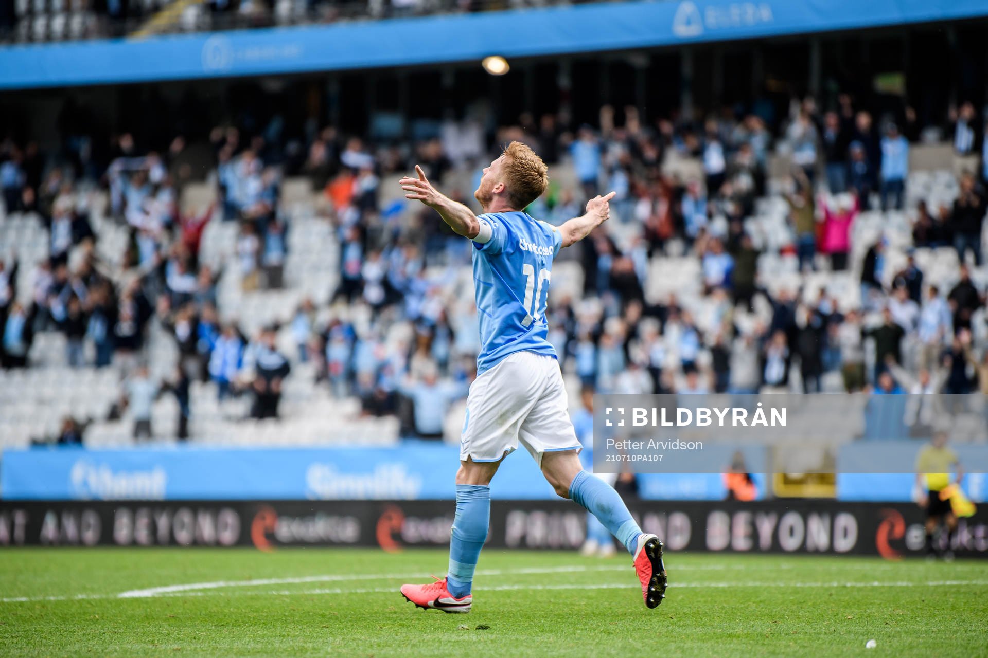 Malmö FFs Anders Christiansen jublar