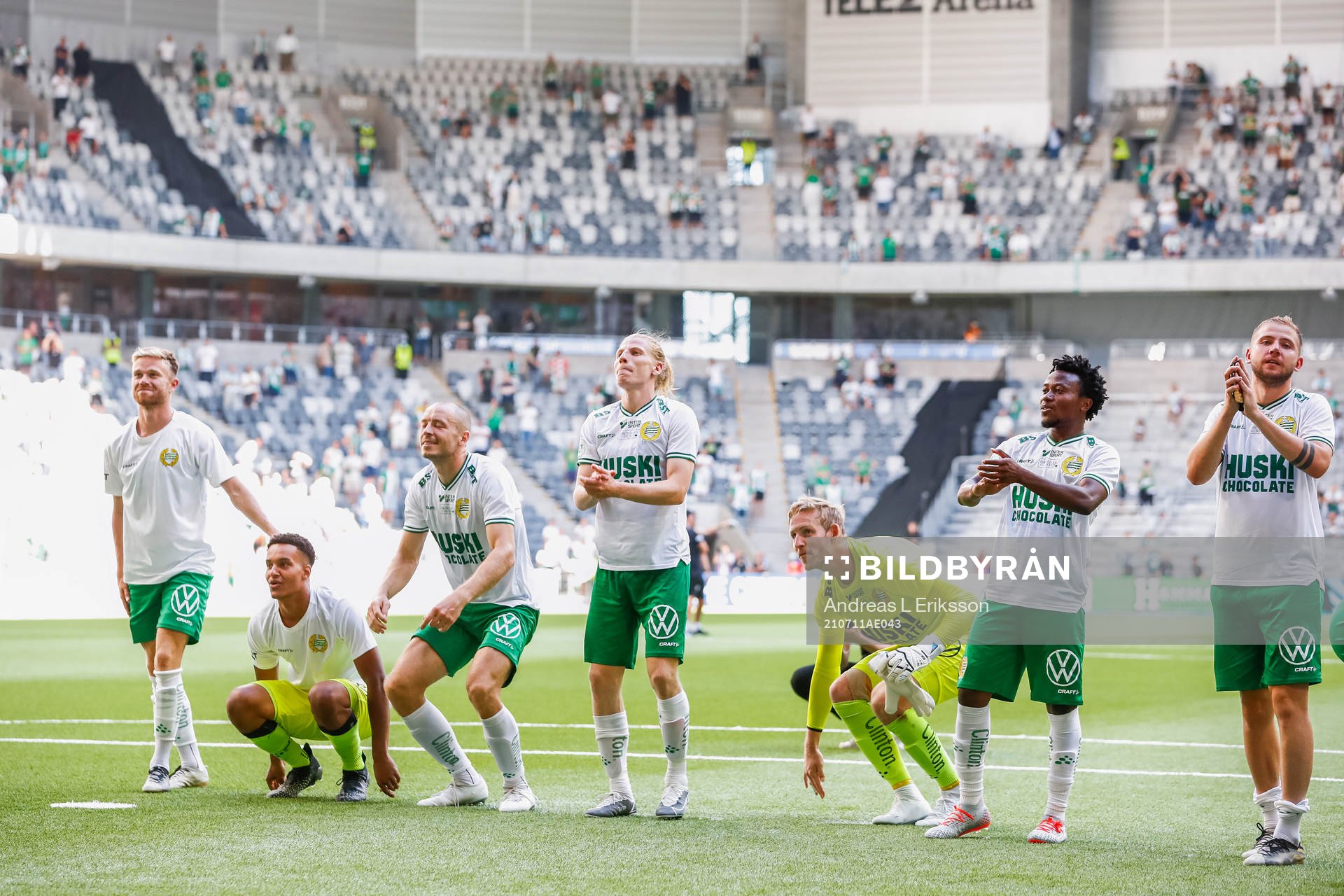 Hammarbys spelare tackar publiken
