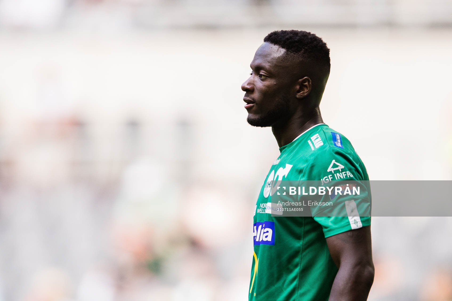 Degerfors målvakt Ismael Diawara