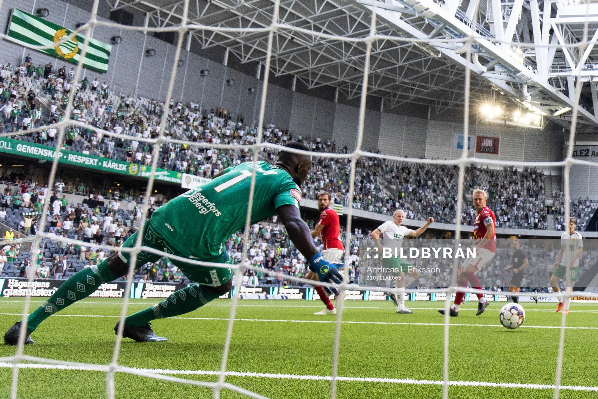 Hammarbys Gustav Ludwigson gör 5-1 för Hammarbys bakom